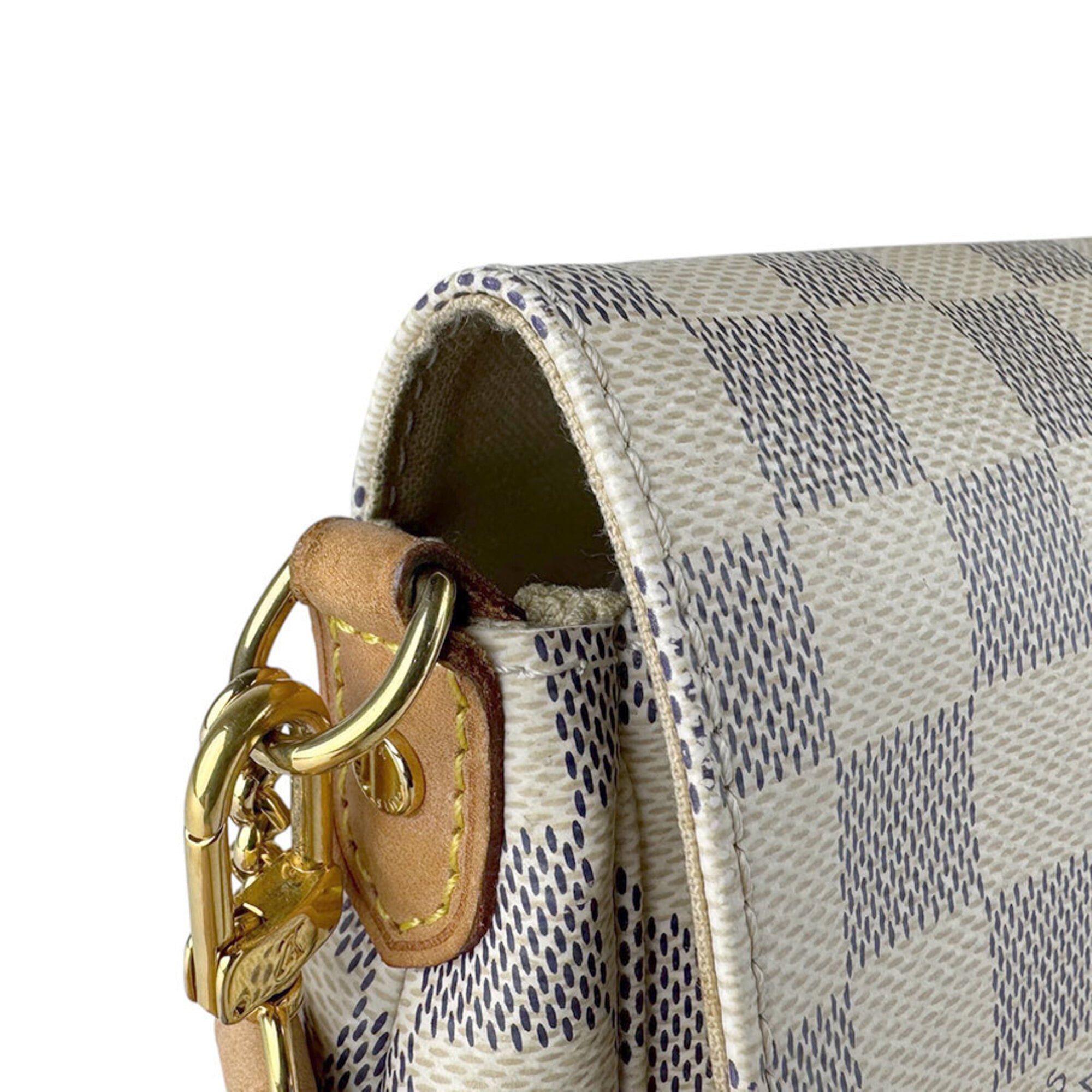 Louis Vuitton Damier Azur Damier Azur Handbag Shoulder Bag (Pre-Owned)