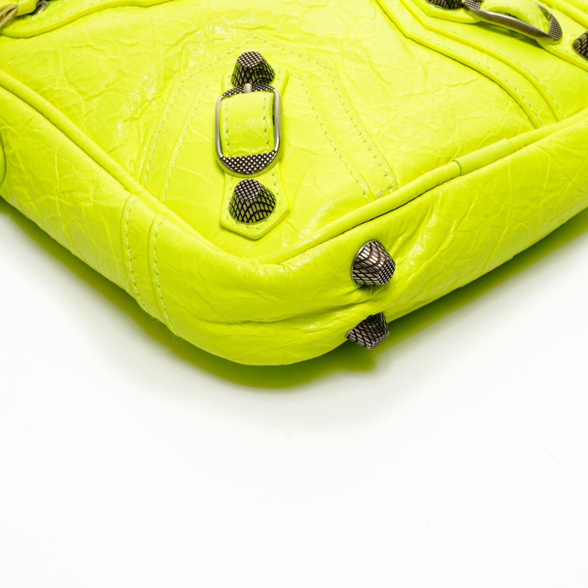 Balenciaga Yellow Shoulder Bag (Pre-Owned)