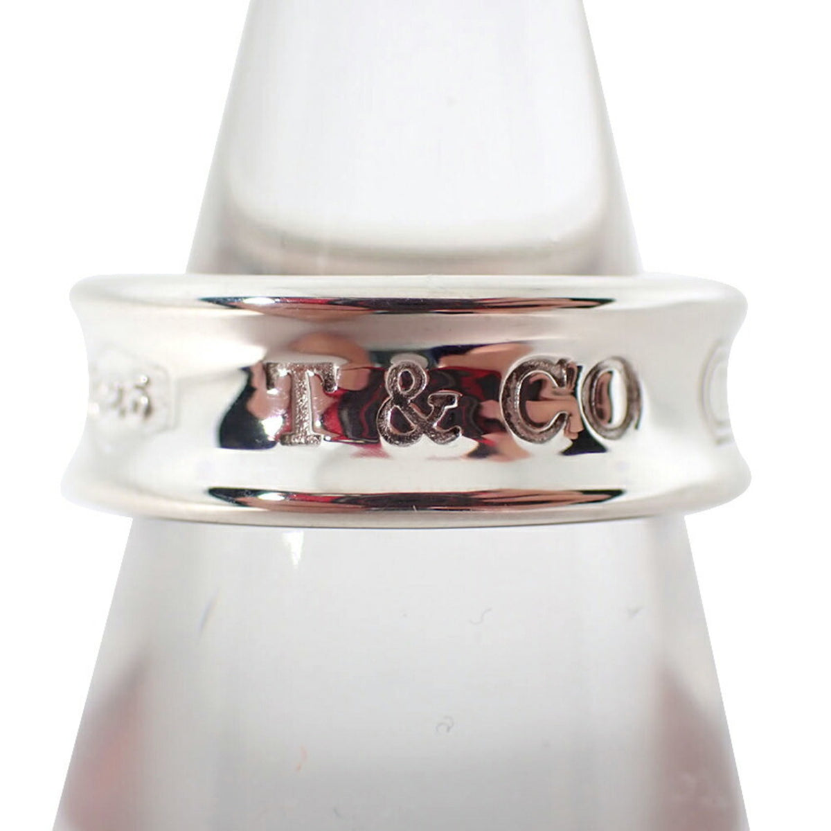 Tiffany Sterling Silver 925 Band Ring (Pre-Owned)