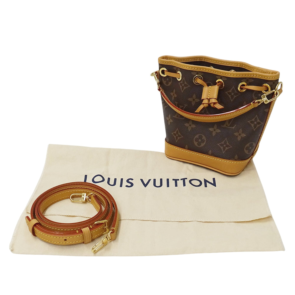 Louis Vuitton Brown Monogram Handbag Shoulder Bag (Pre-Owned)