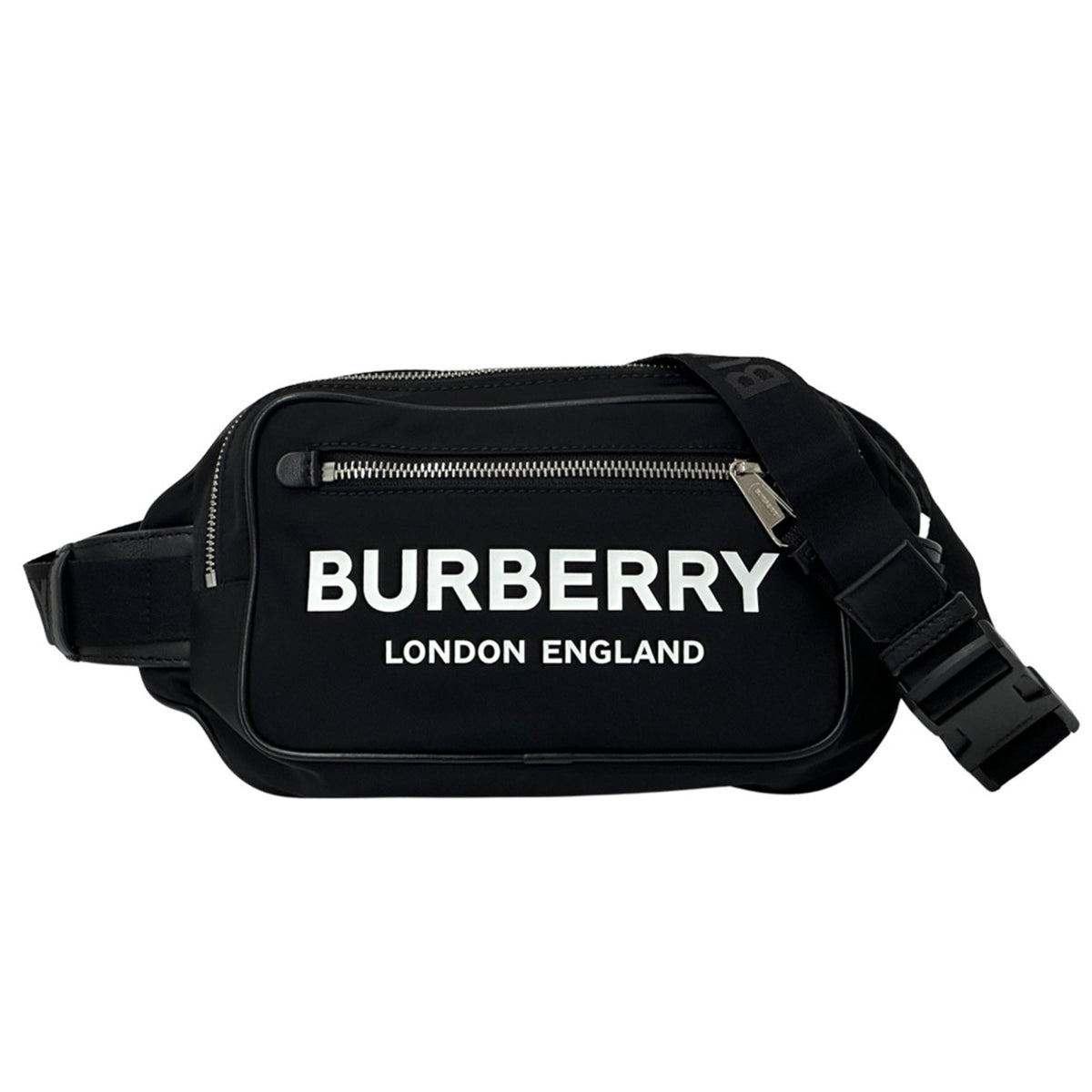 Burberry Black Nylon Handbag Sling Bag (Pre-Owned)