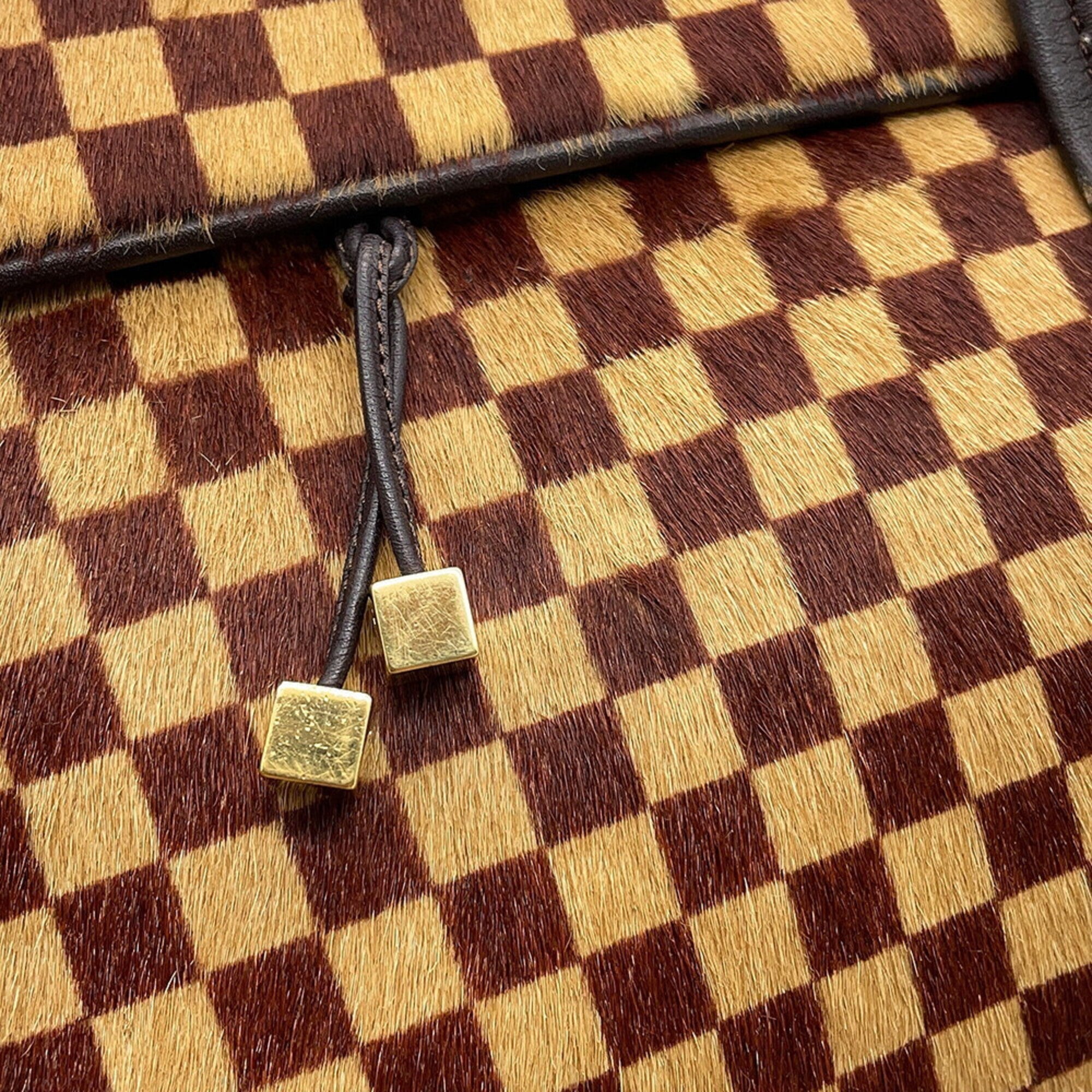 Louis Vuitton Damier Sauvage Red Color Handbag (Pre-Owned)