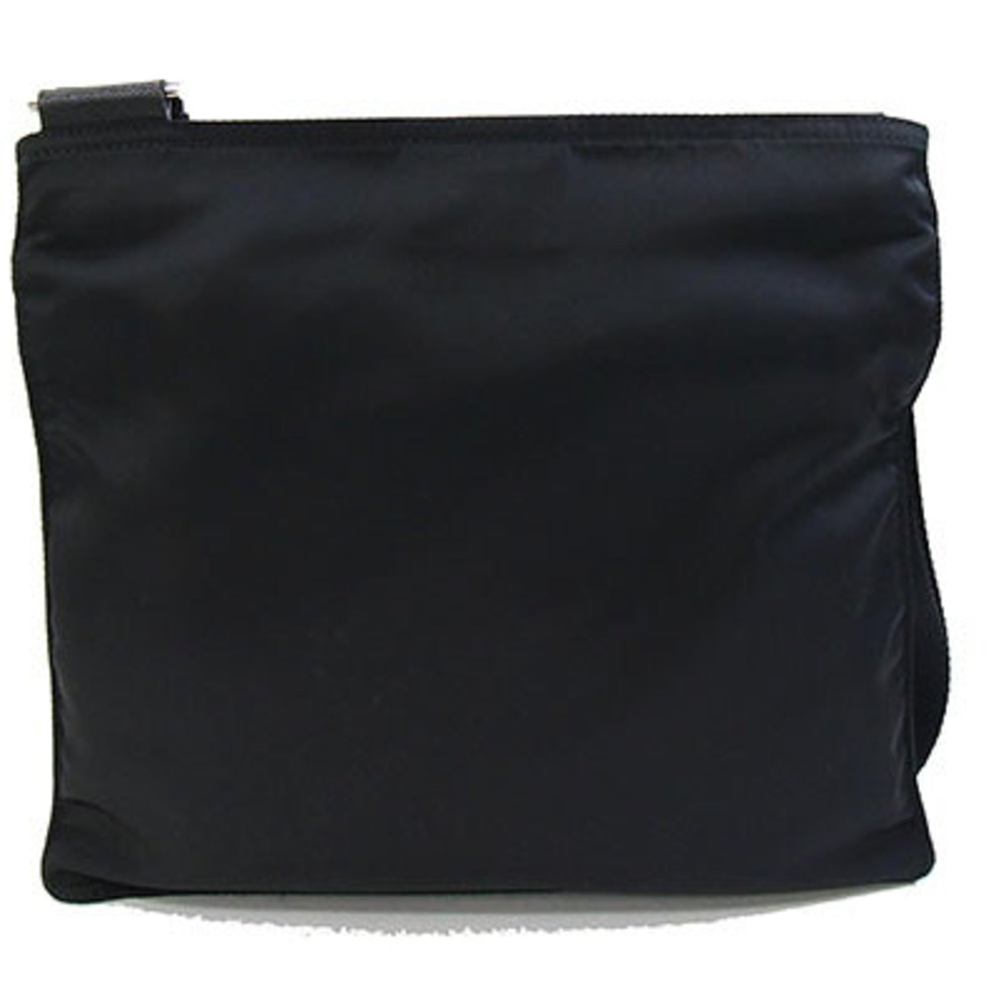 Prada Black Nylon Leather Shoulder Bag (Pre-Owned)