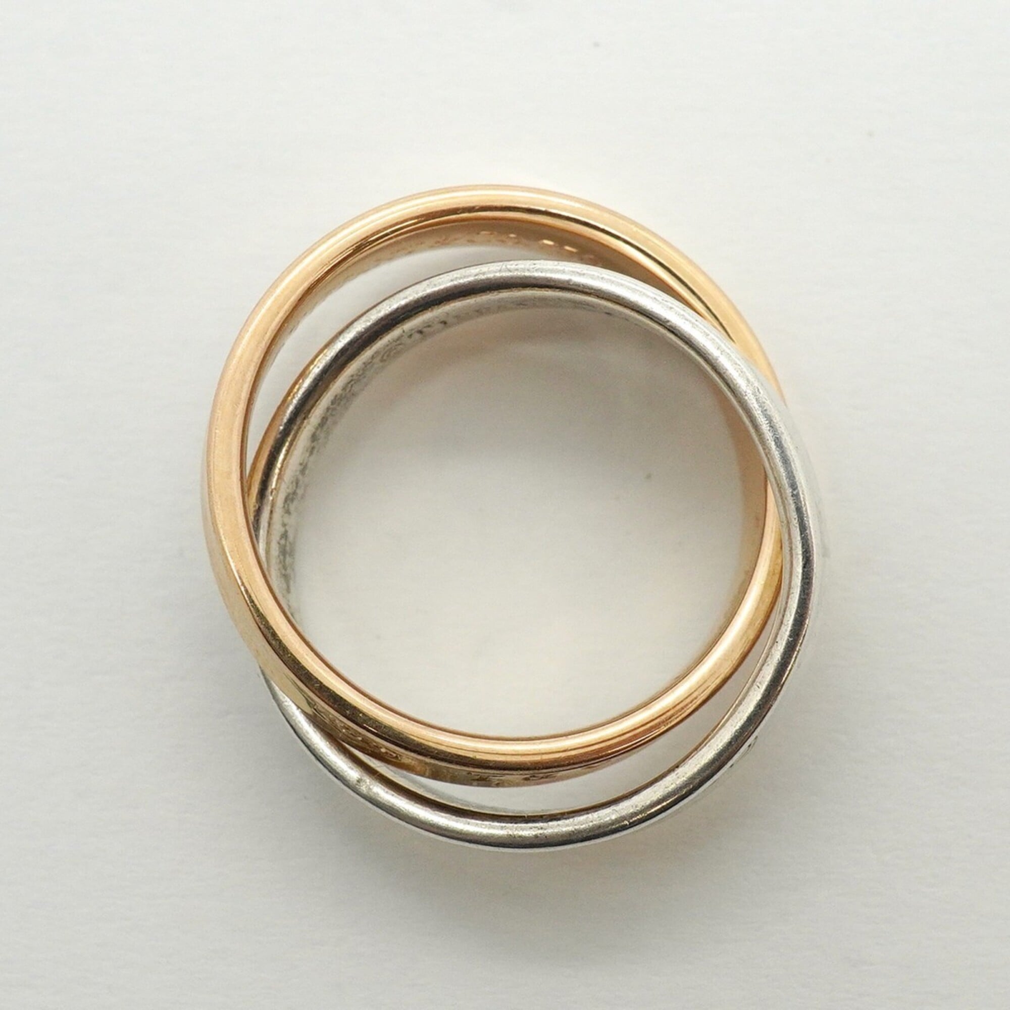 Tiffany Pink Gold (18K) Silver 925 Band Ring (Pre-Owned)