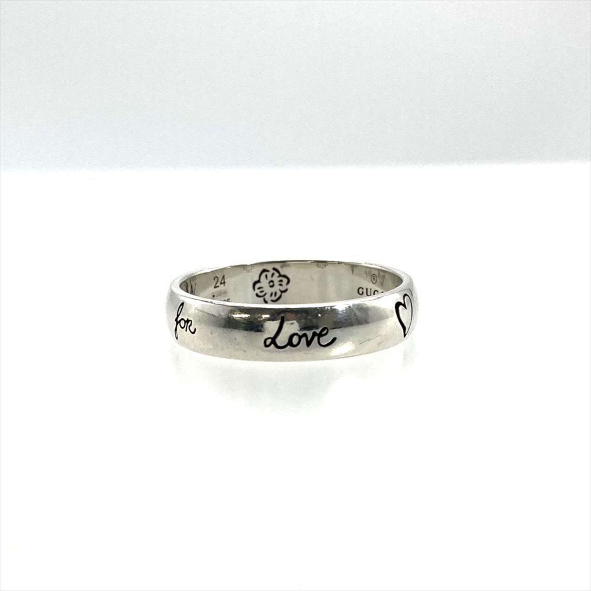 Gucci Silver Silver 925 Band Ring (Pre-Owned)