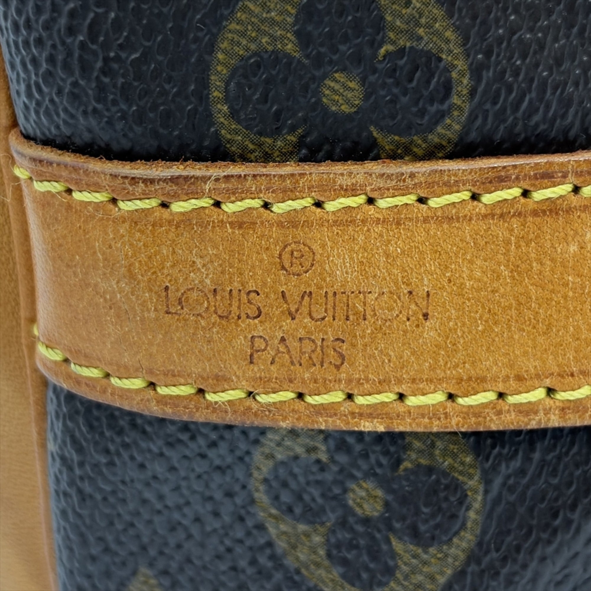 Louis Vuitton Black Brown Galle Monogram Monogram Shoulder Bag (Pre-Owned)