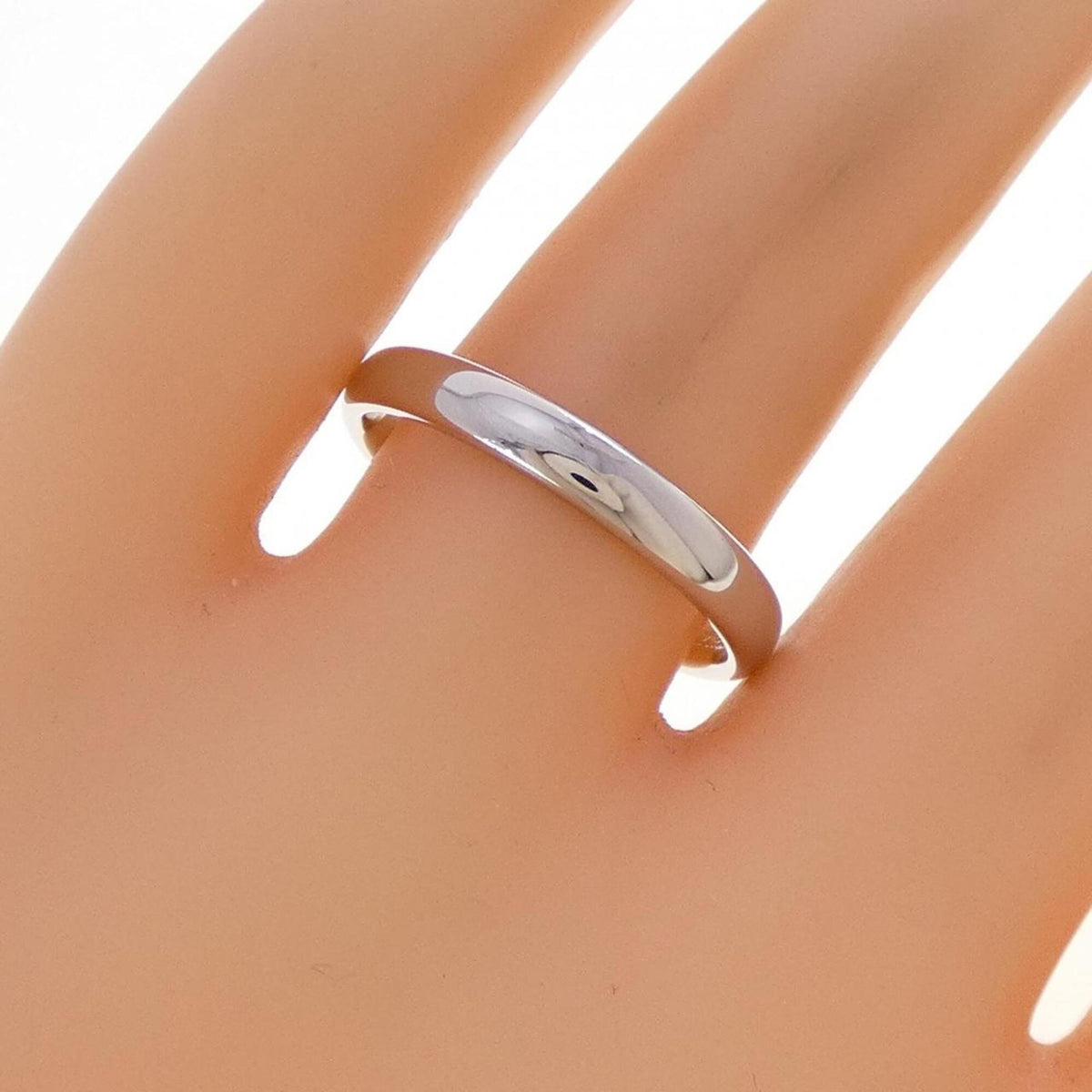 Tiffany Platinum 950 Band Ring (Pre-Owned)