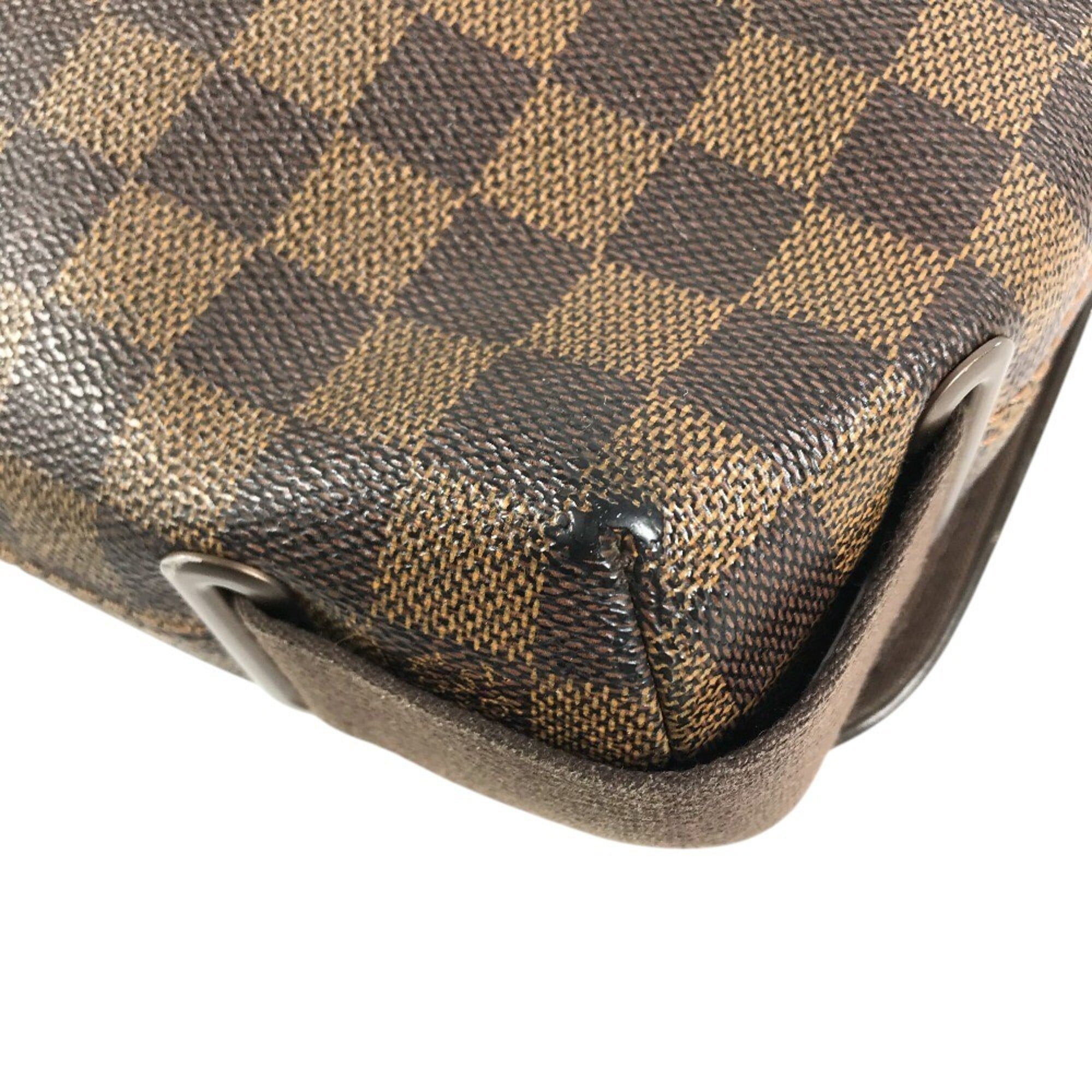 Louis Vuitton Damier Brown Ebene Damier Canvas Shoulder Bag (Pre-Owned)