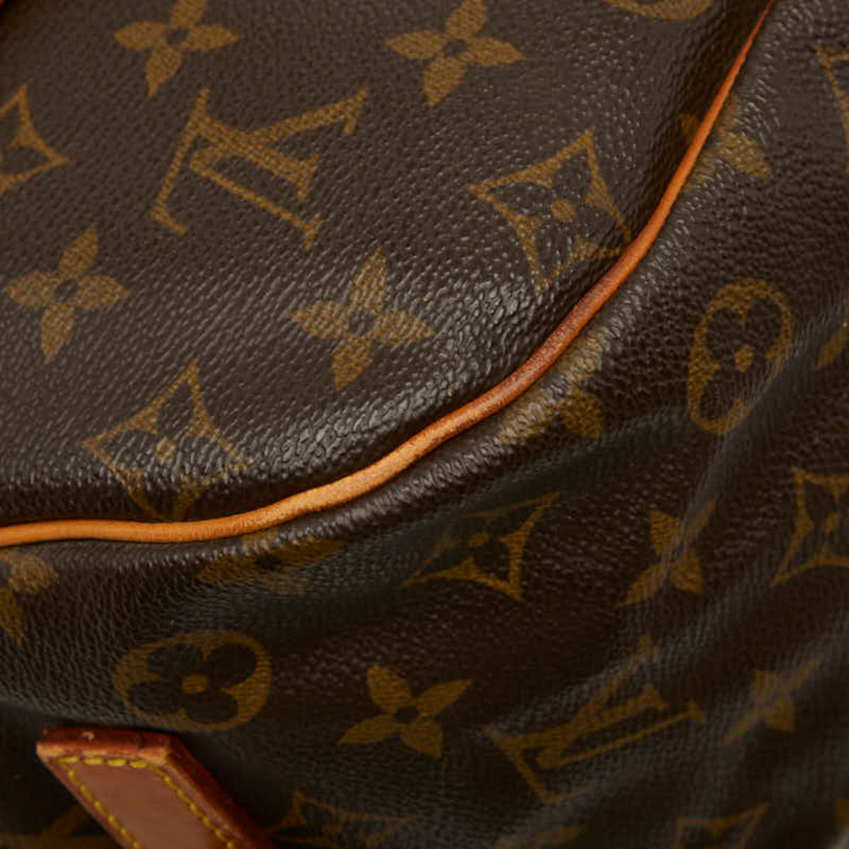 Louis Vuitton Monogram Brown Pvc Leather Shoulder Bag (Pre-Owned)