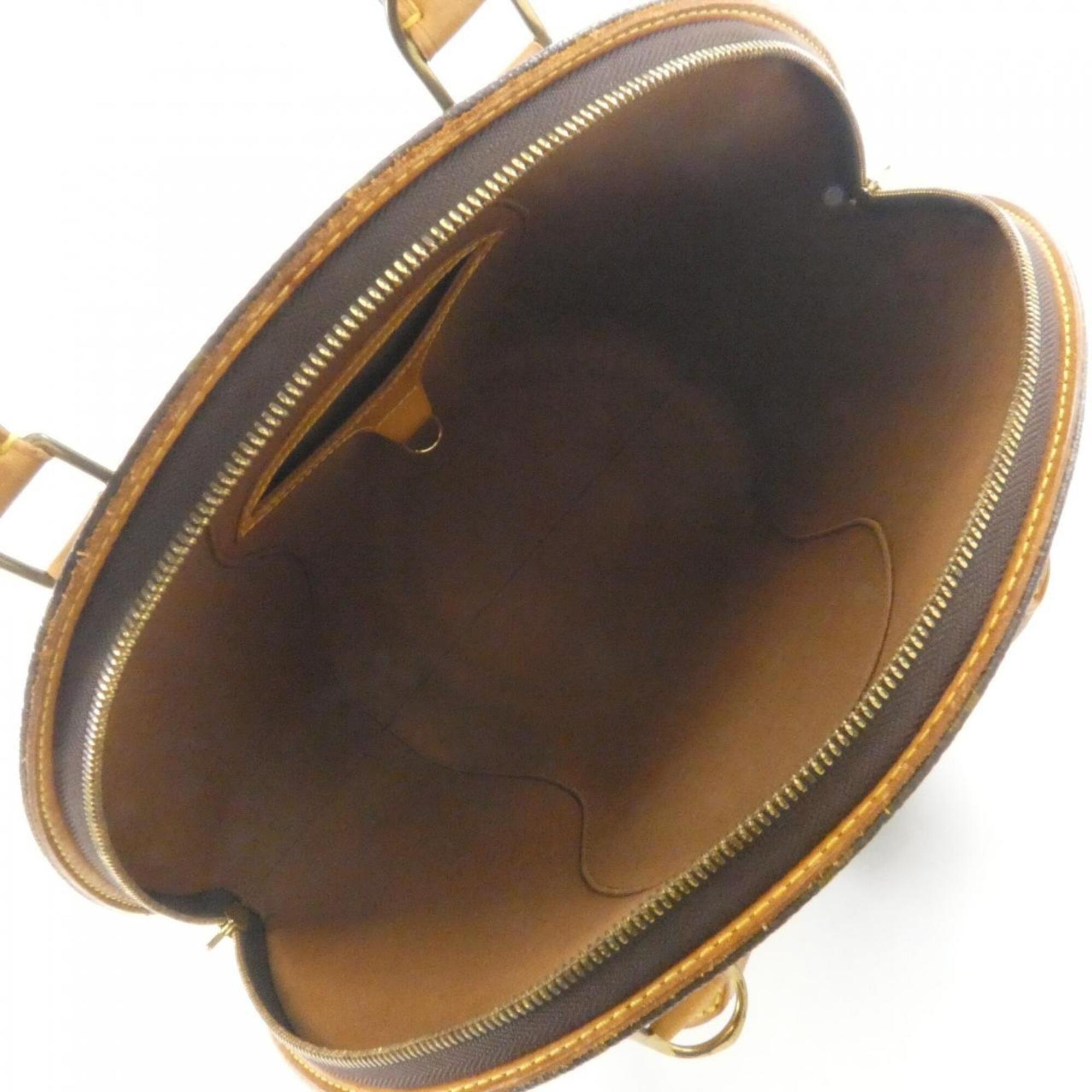 Louis Vuitton Brown Coated Canvas Handbag (Pre-Owned)