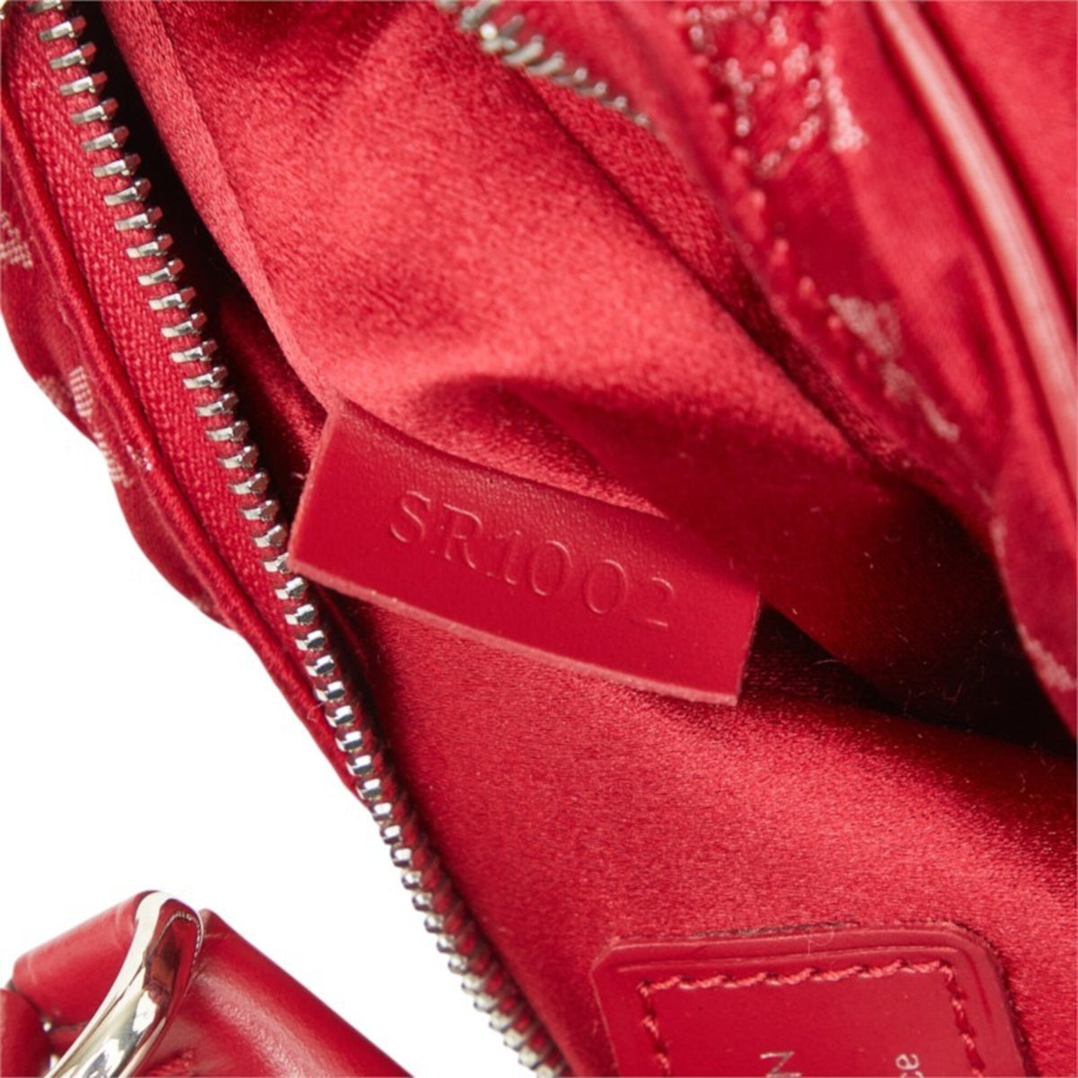 Louis Vuitton Monogram Red Color Rouge Leather Handbag Shoulder Bag (Pre-Owned)
