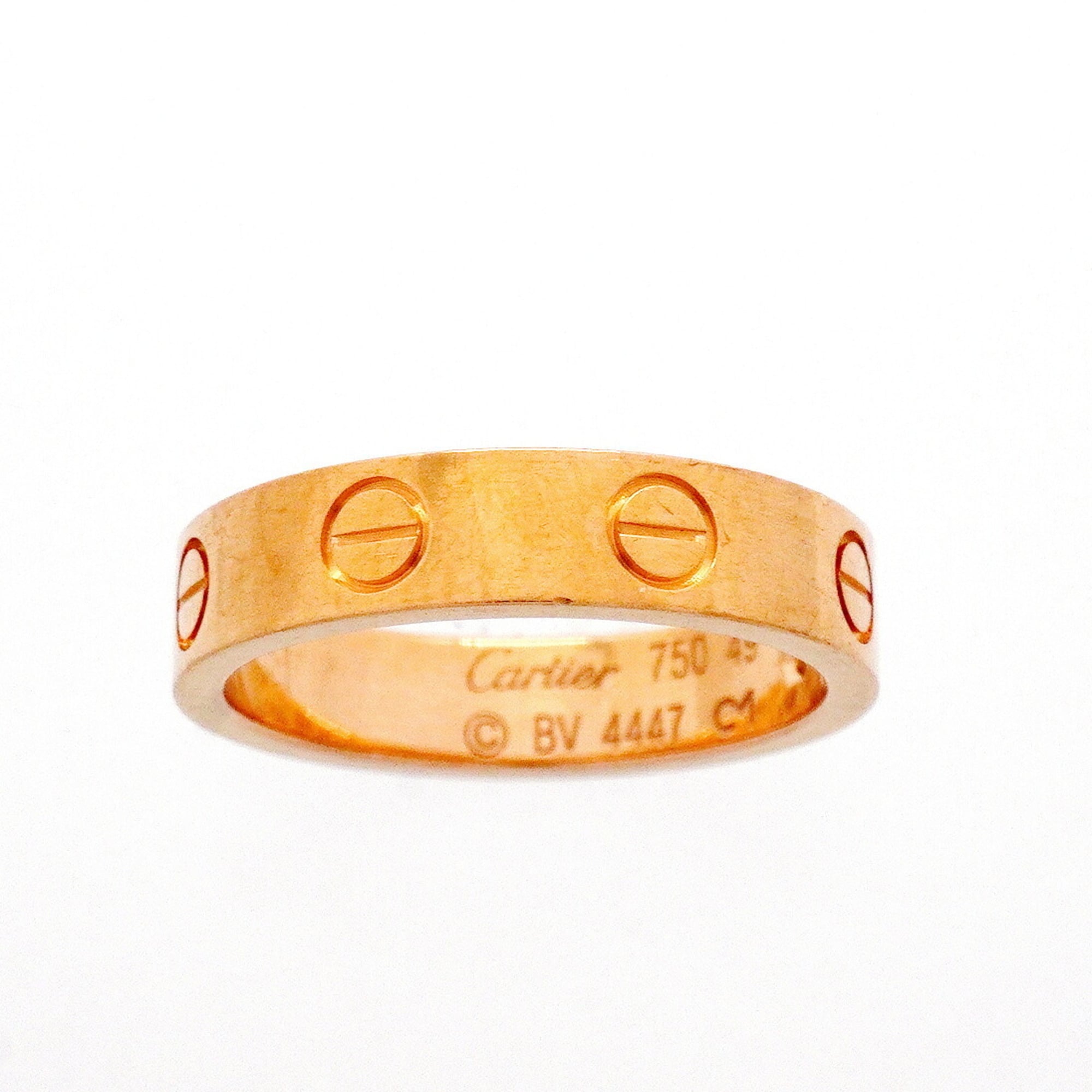 Cartier Pink Gold (18K) Band Ring (Pre-Owned)