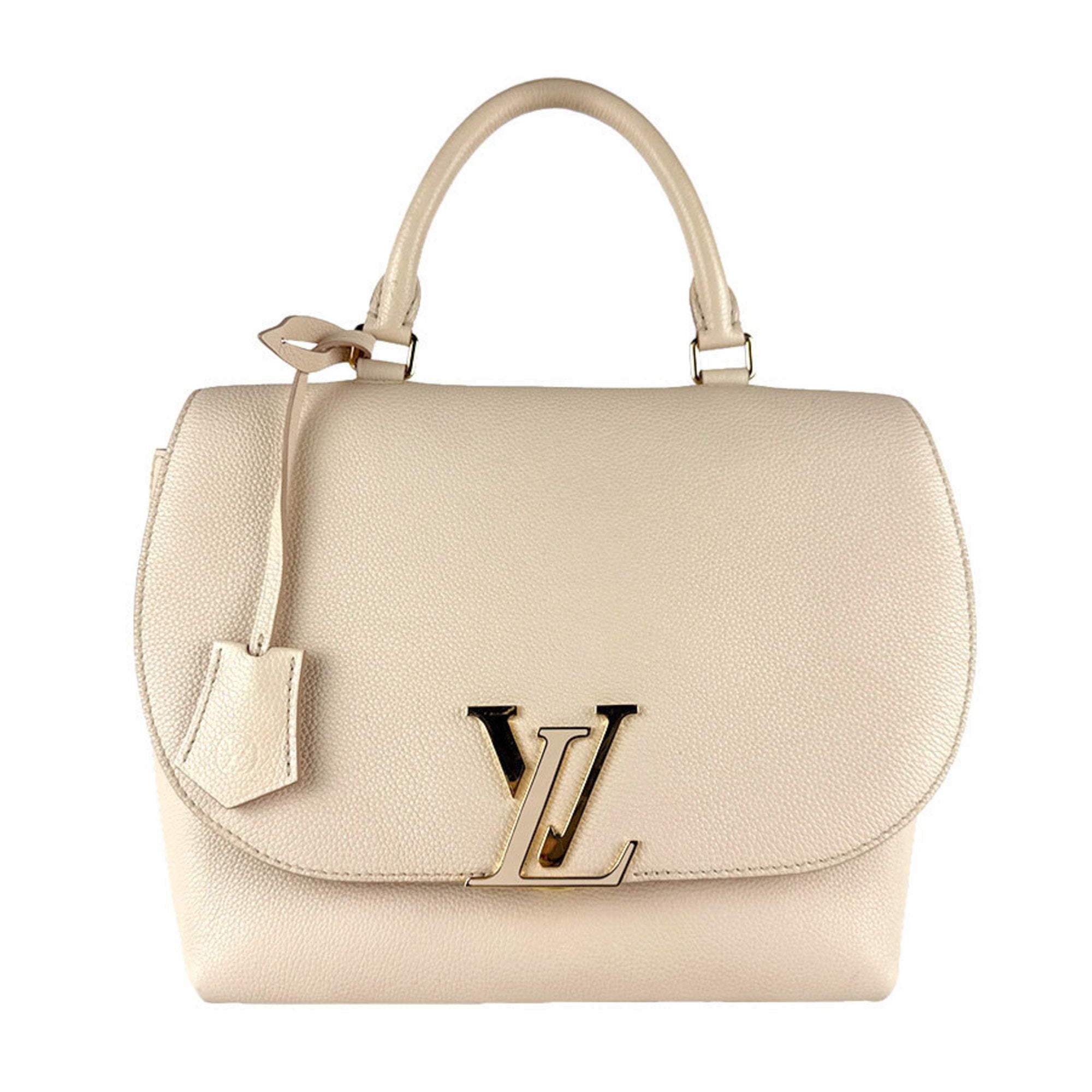 Louis Vuitton Light Beige Cuir Ombre Leather Handbag Shoulder Bag (Pre-Owned)