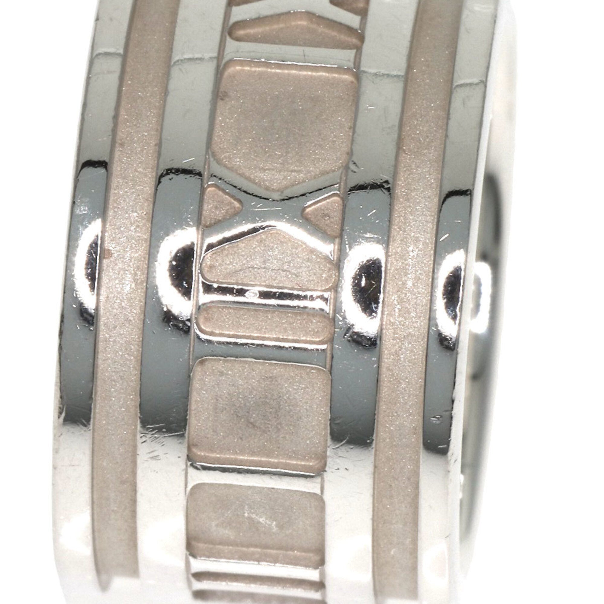 Tiffany Atlas Silver Band Ring (Pre-Owned)