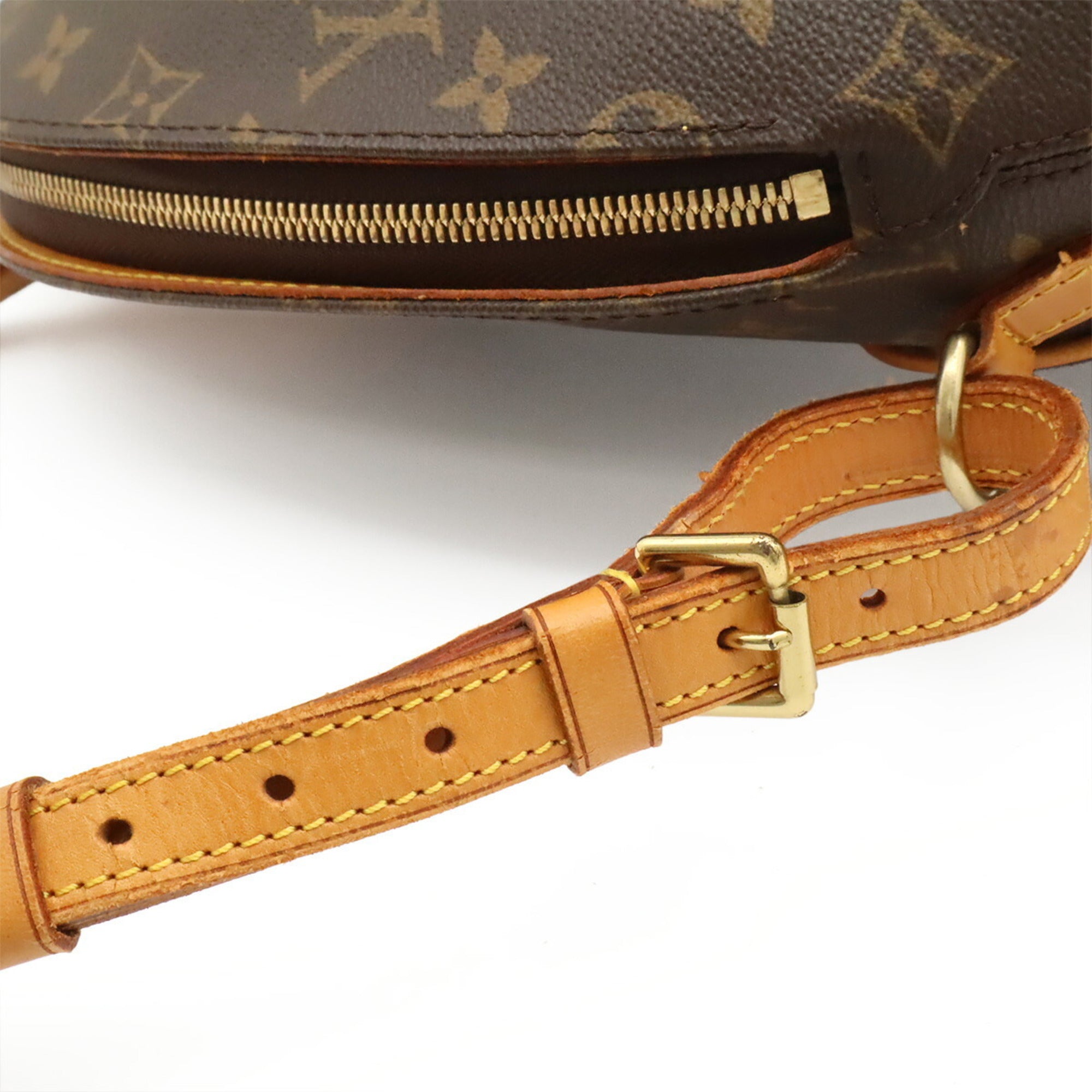 Louis Vuitton Brown Monogram Canvas Backpack Shoulder Bag (Pre-Owned)