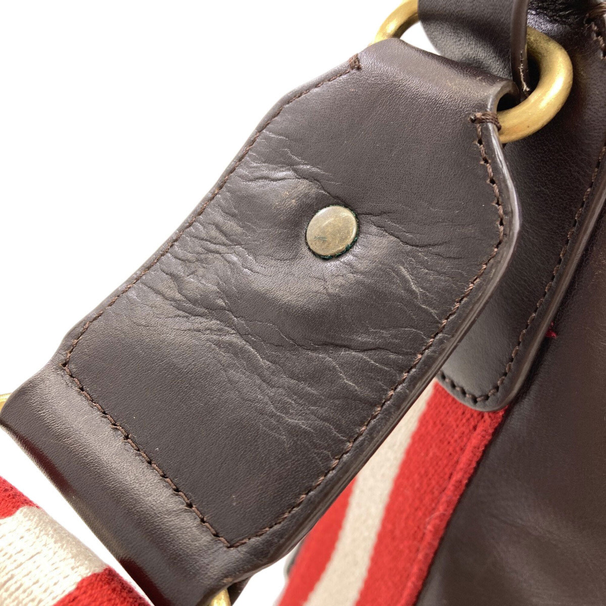 Bally Brown Leather Shoulder Bag (Pre-Owned)