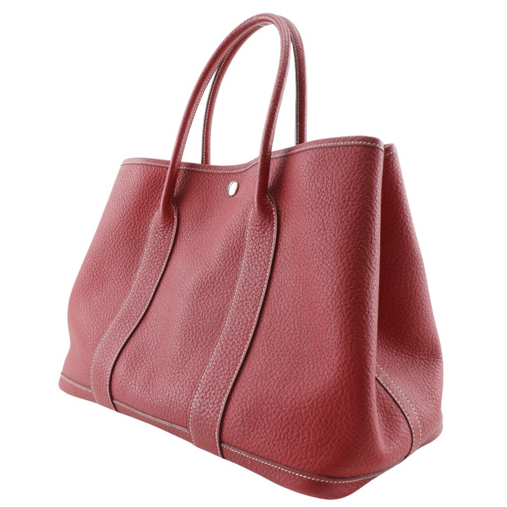Hermes Red Color Negonda Leather Tote Bag (Pre-Owned)