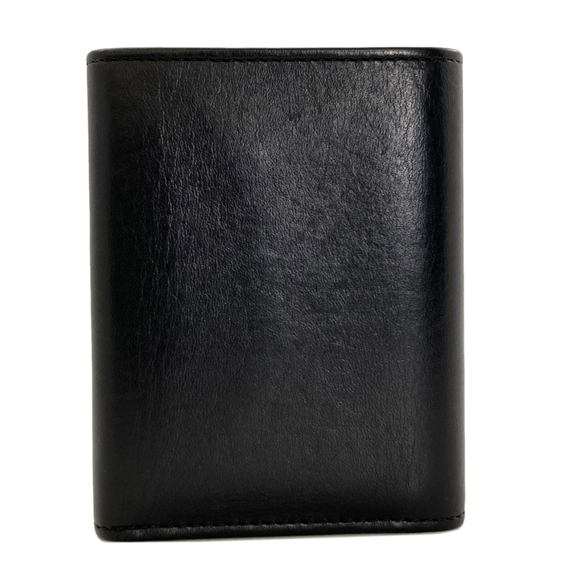 Loewe Black Leather Wallet (Tri-Fold) (Pre-Owned)