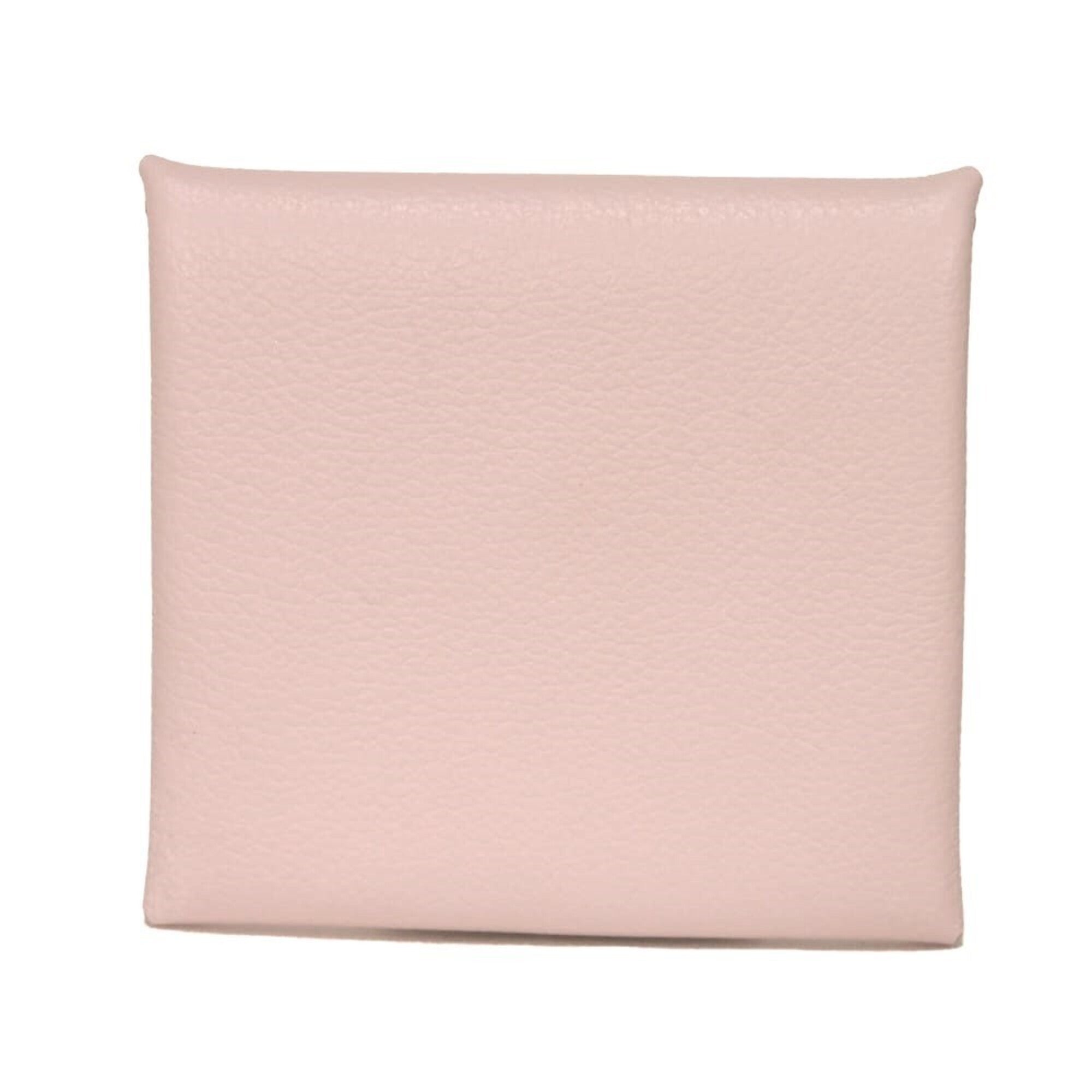Hermes Pink Evercalf Leather Coin Purse/Coin Case (Pre-Owned)