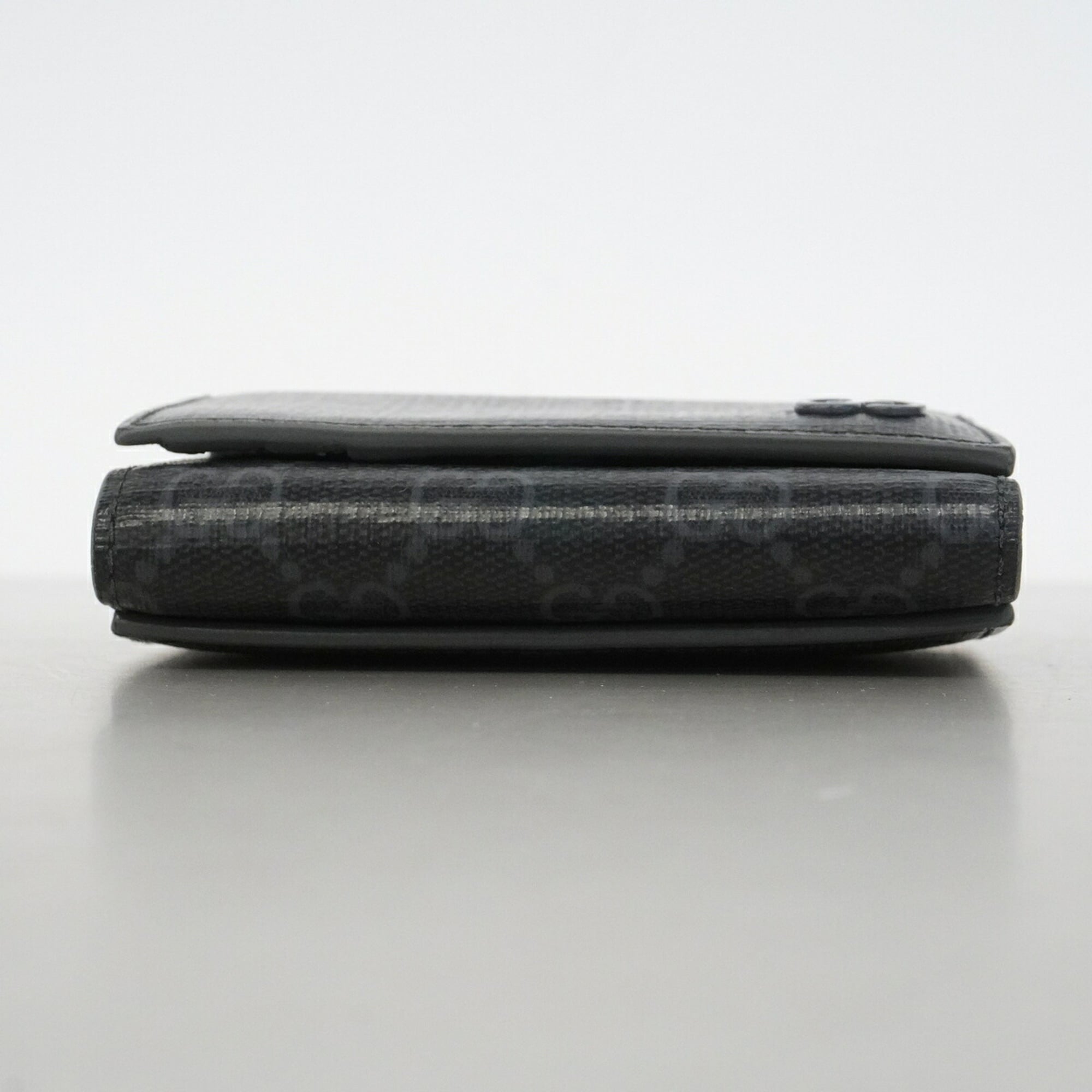 Gucci Black Pvc Wallet (Tri-Fold) (Pre-Owned)