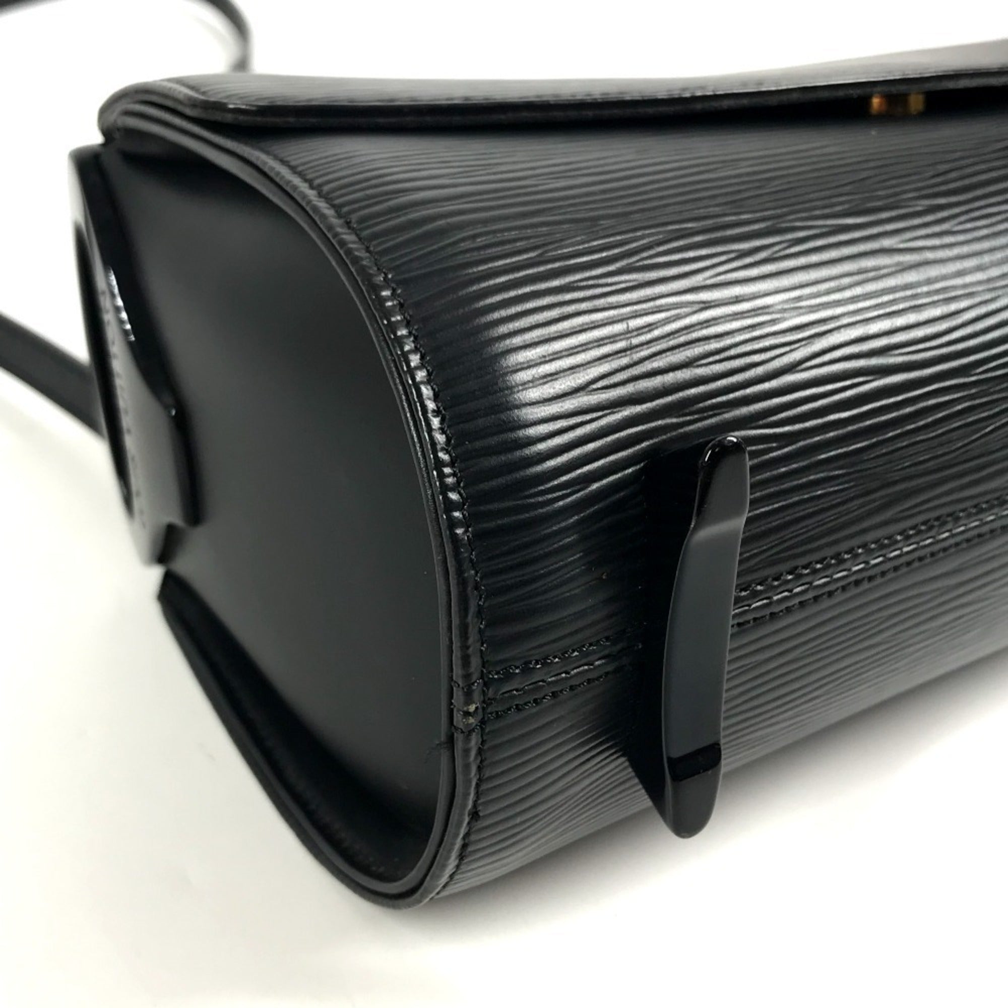 Louis Vuitton Epi Black Noir Epi Leather Shoulder Bag (Pre-Owned)