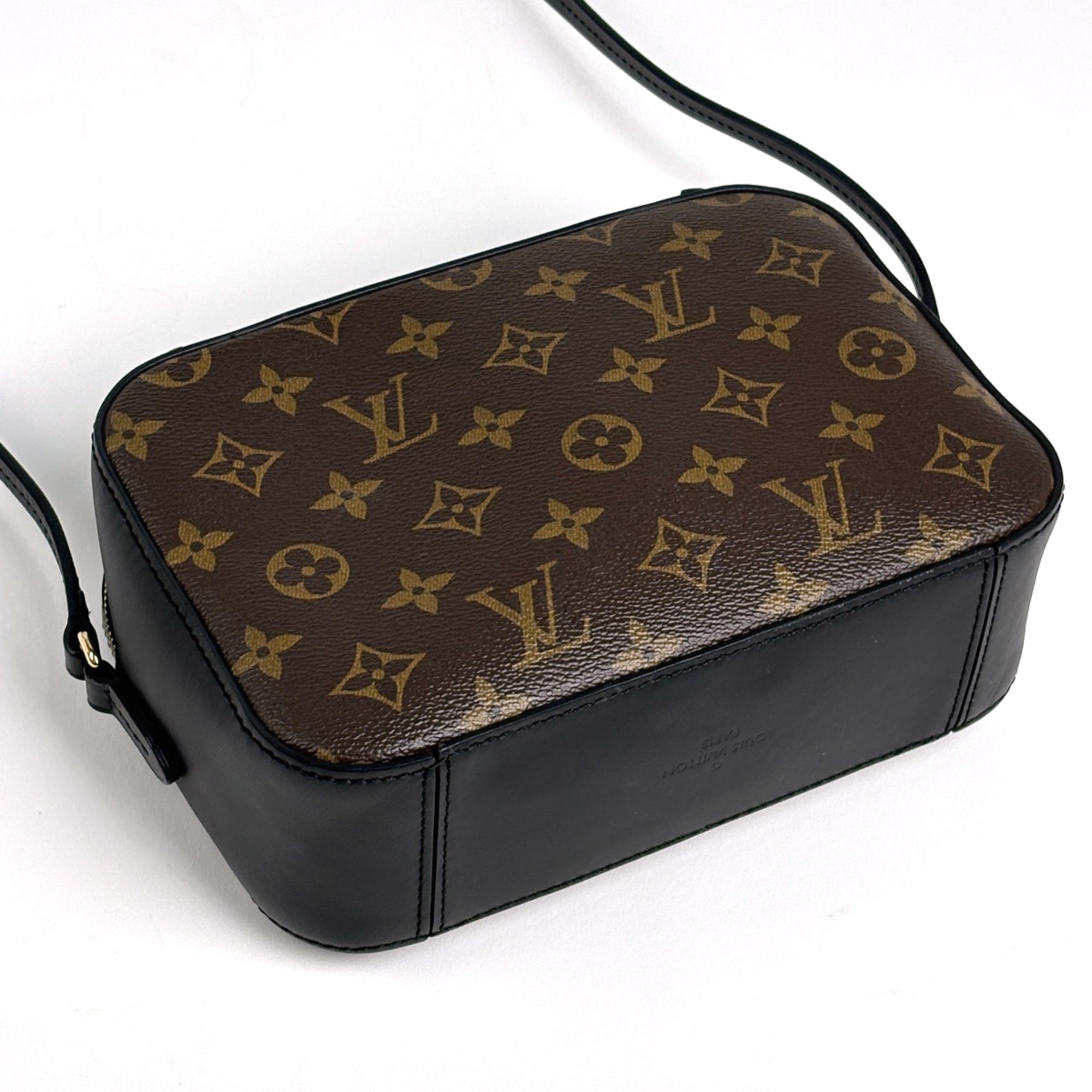 Louis Vuitton Black Brown Noir Monogram Shoulder Bag (Pre-Owned)