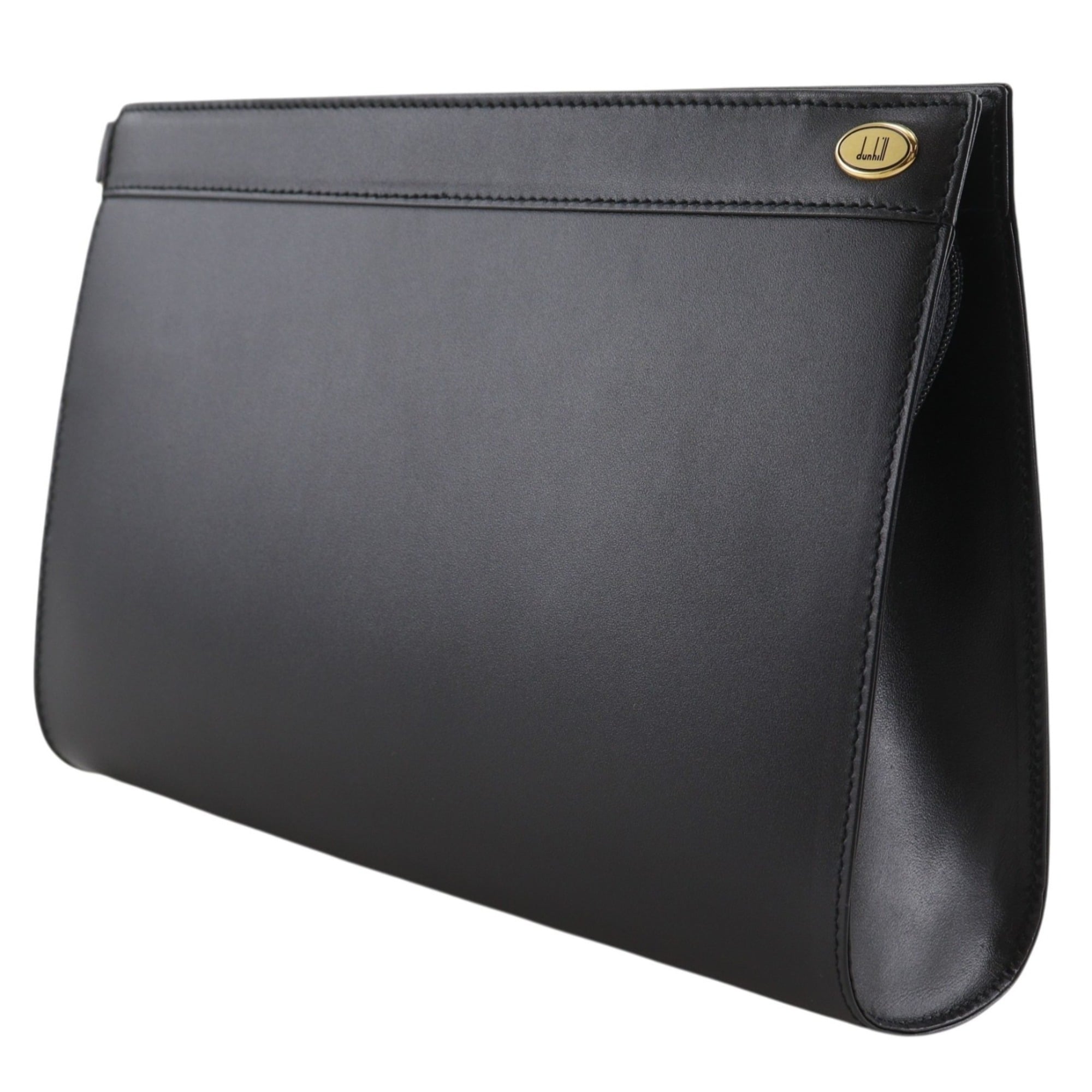 Dunhill Leather Clutch Bag (Pre-Owned)