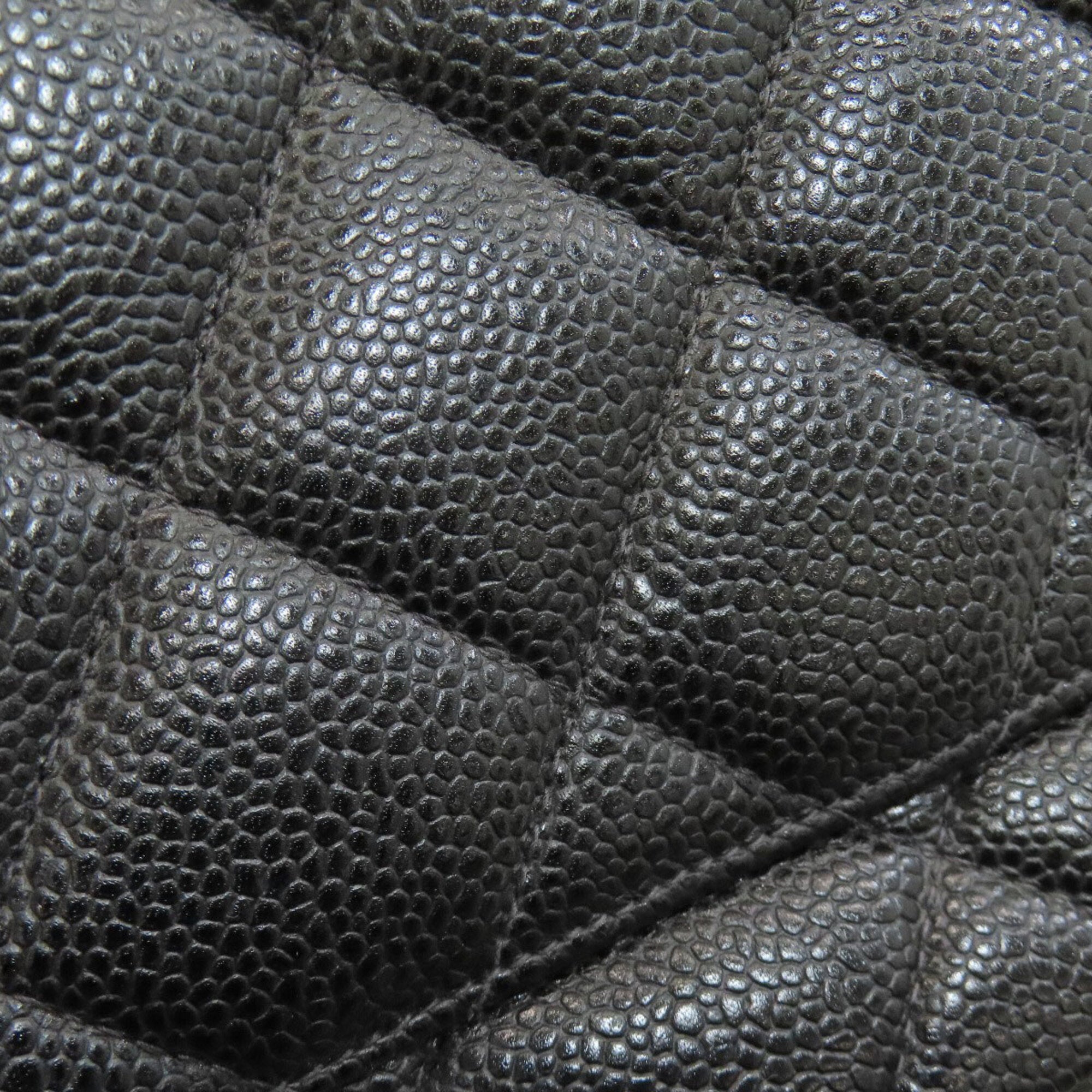 Chanel Black Leather Tote Bag (Pre-Owned)