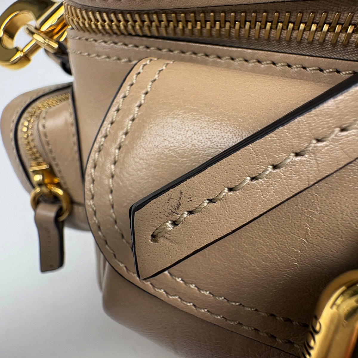 Chloé Beige Leather Handbag (Pre-Owned)