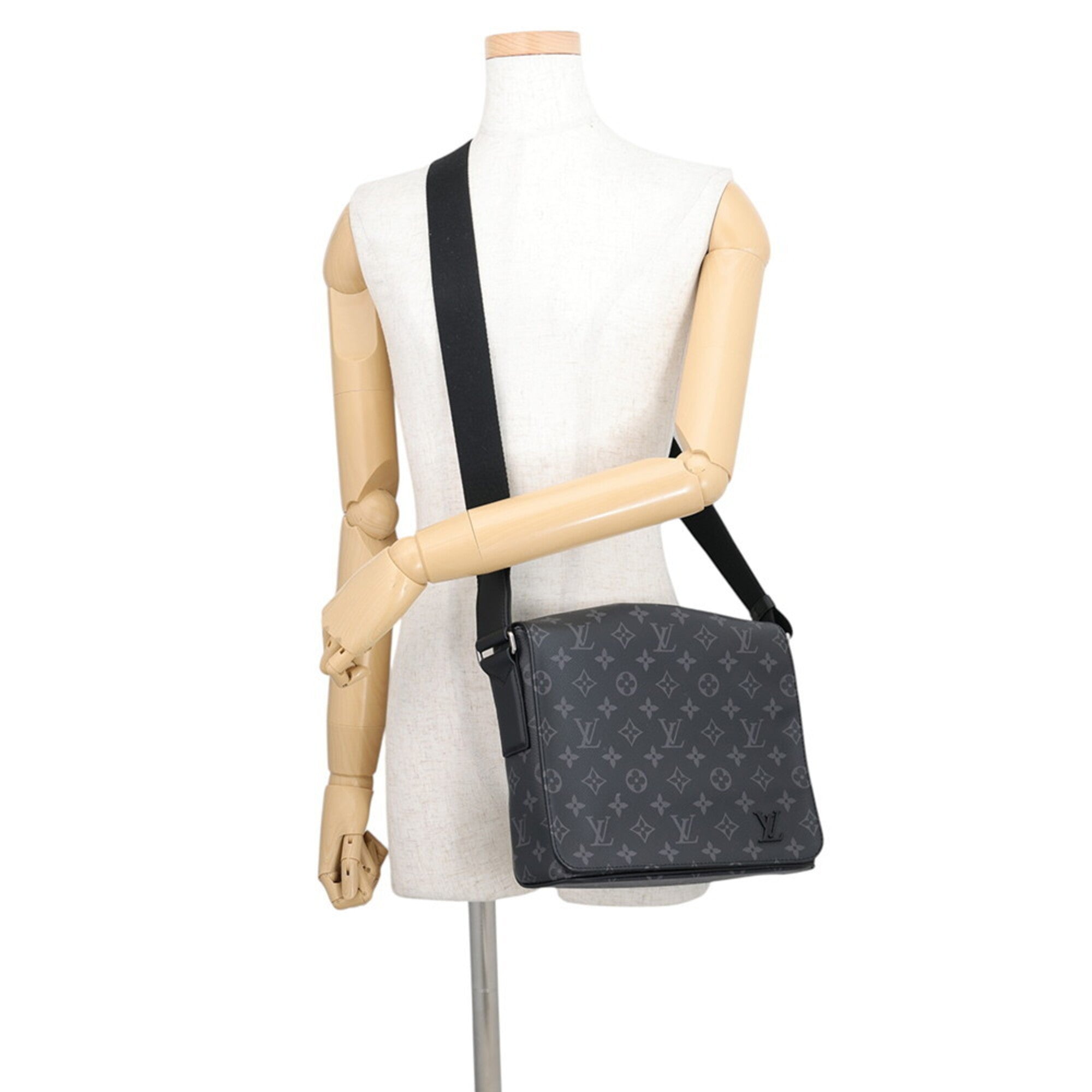 Louis Vuitton Monogram Eclipse Black Monogram Eclipse Noir Monogram Eclipse Handbag Shoulder Bag (Pre-Owned)