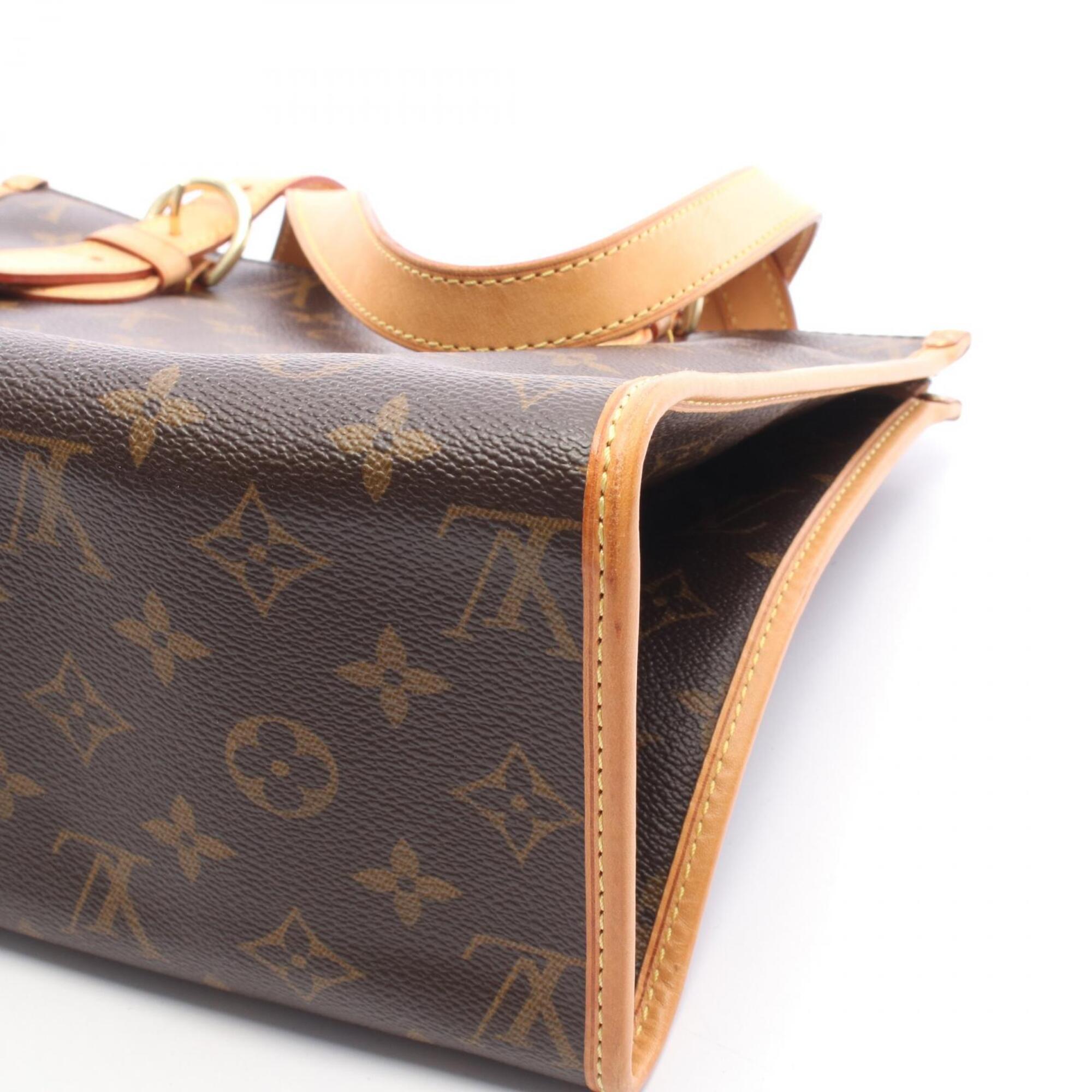 Louis Vuitton Brown Monogram Monogram Leather Handbag Tote Bag (Pre-Owned)