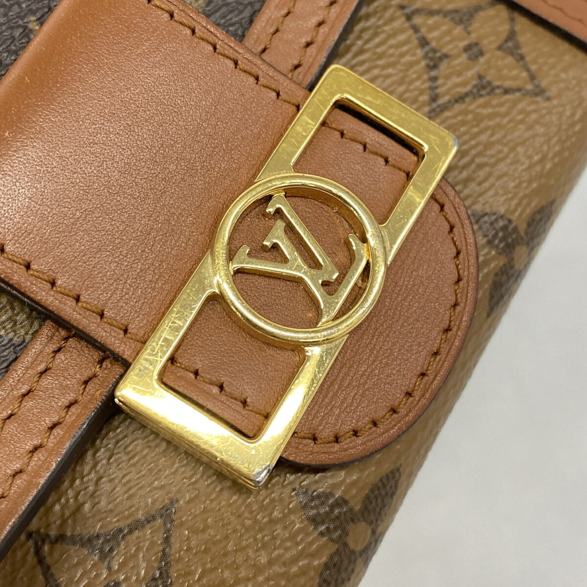 Louis Vuitton Brown Wallet (Tri-Fold) (Pre-Owned)