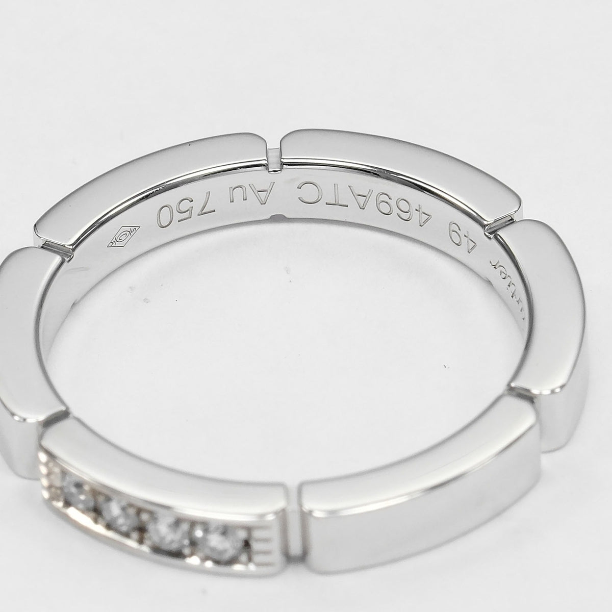 Cartier White Gold (18K) Band Ring (Pre-Owned)