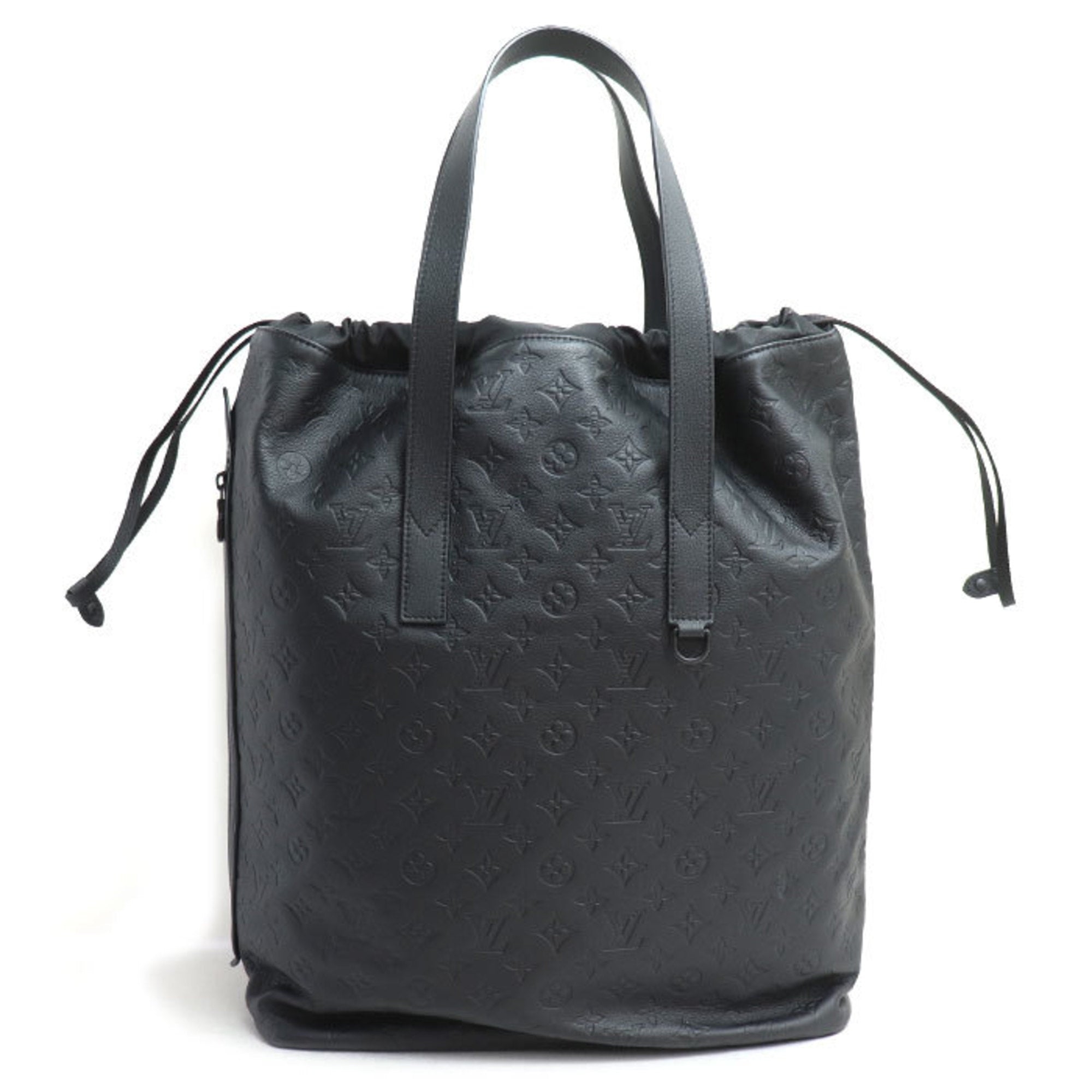 Louis Vuitton Black Monogram Shadow Handbag (Pre-Owned)