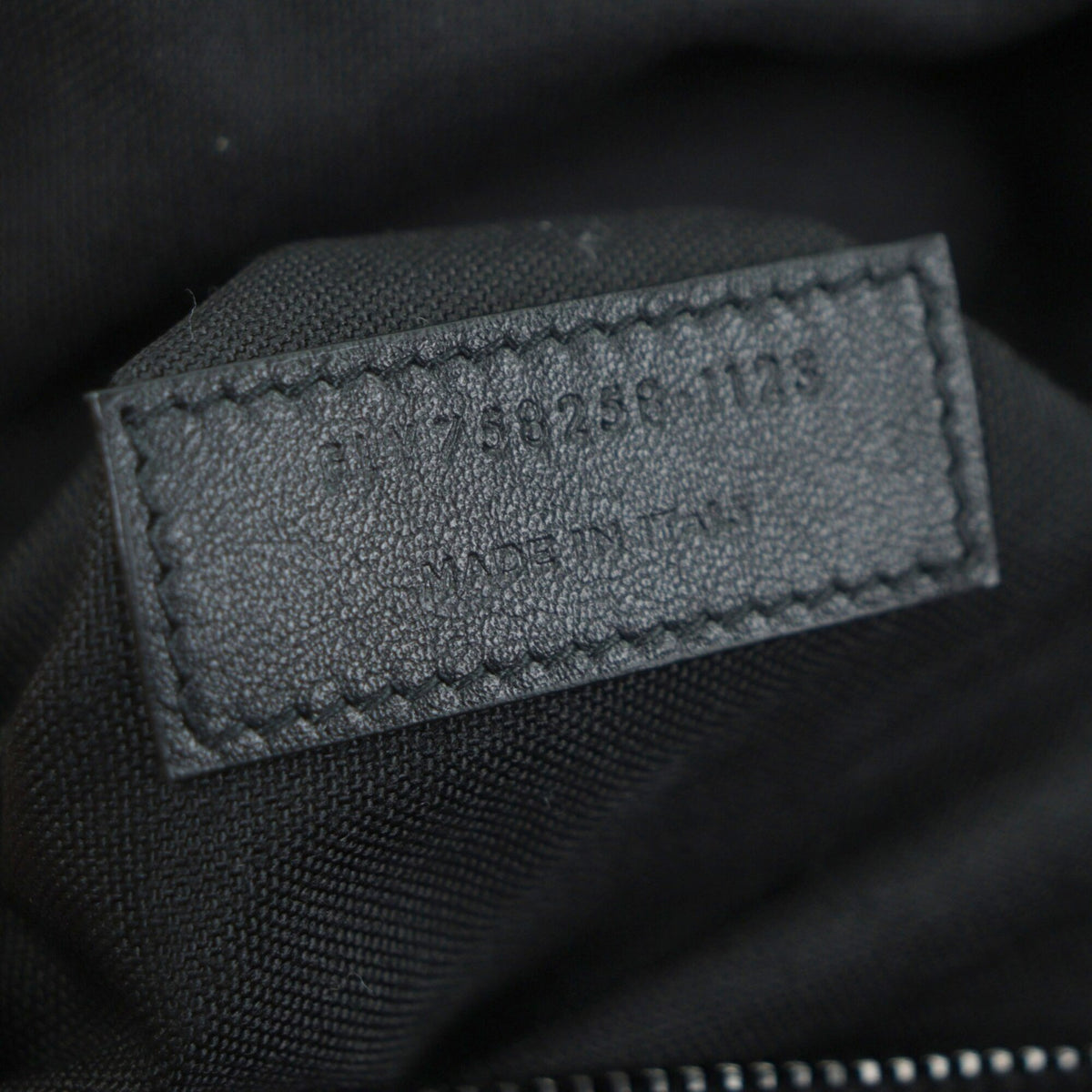Saint Laurent Black Nylon Sling Bag (Pre-Owned)