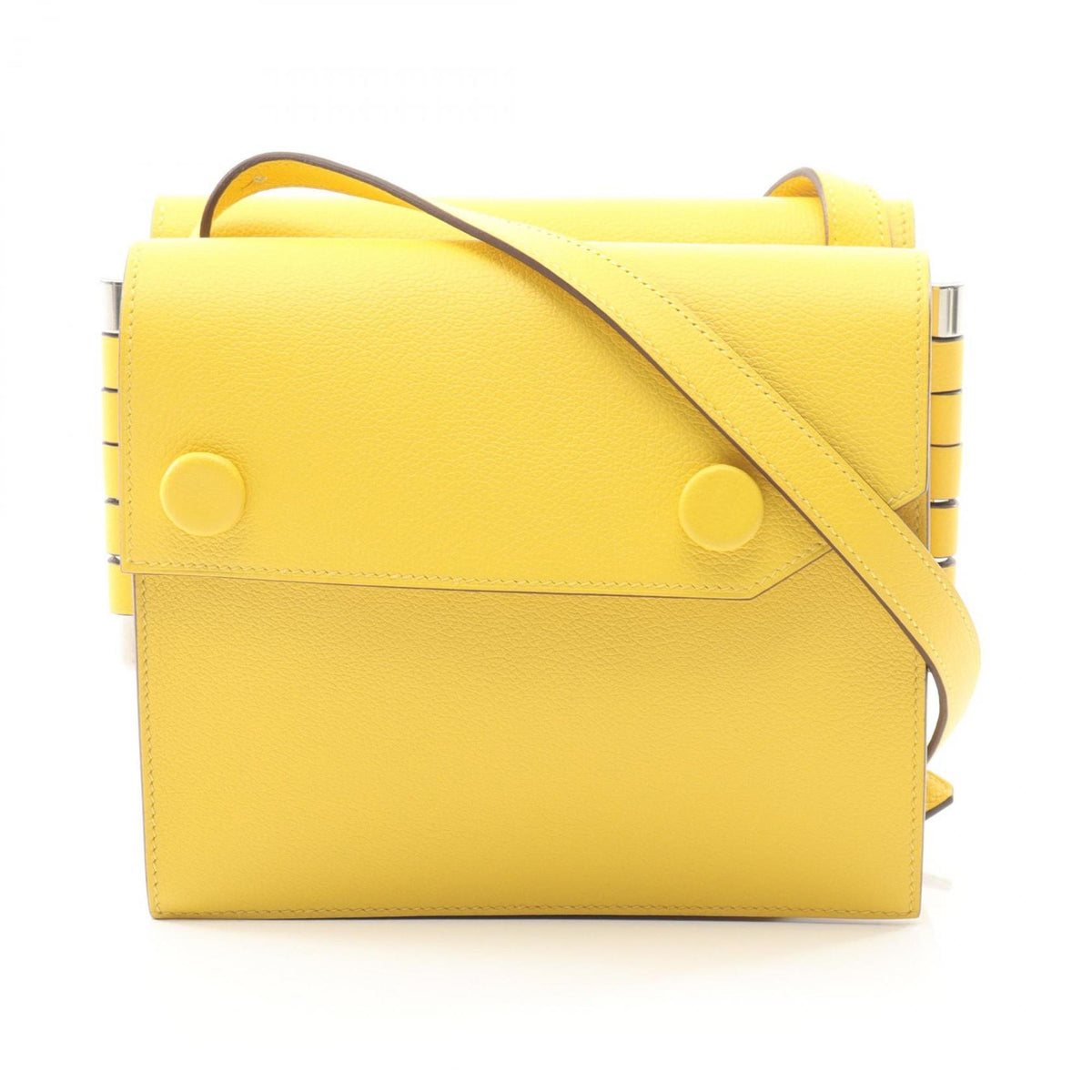 Hermes Yellow Leather Shoulder Bag (Pre-Owned)