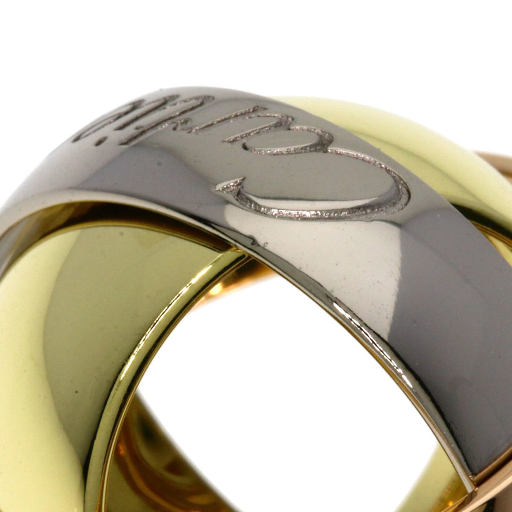 Cartier Trinity Yellow Gold (18K) Pink Gold (18K) White Gold (18K) Band Ring (Pre-Owned)