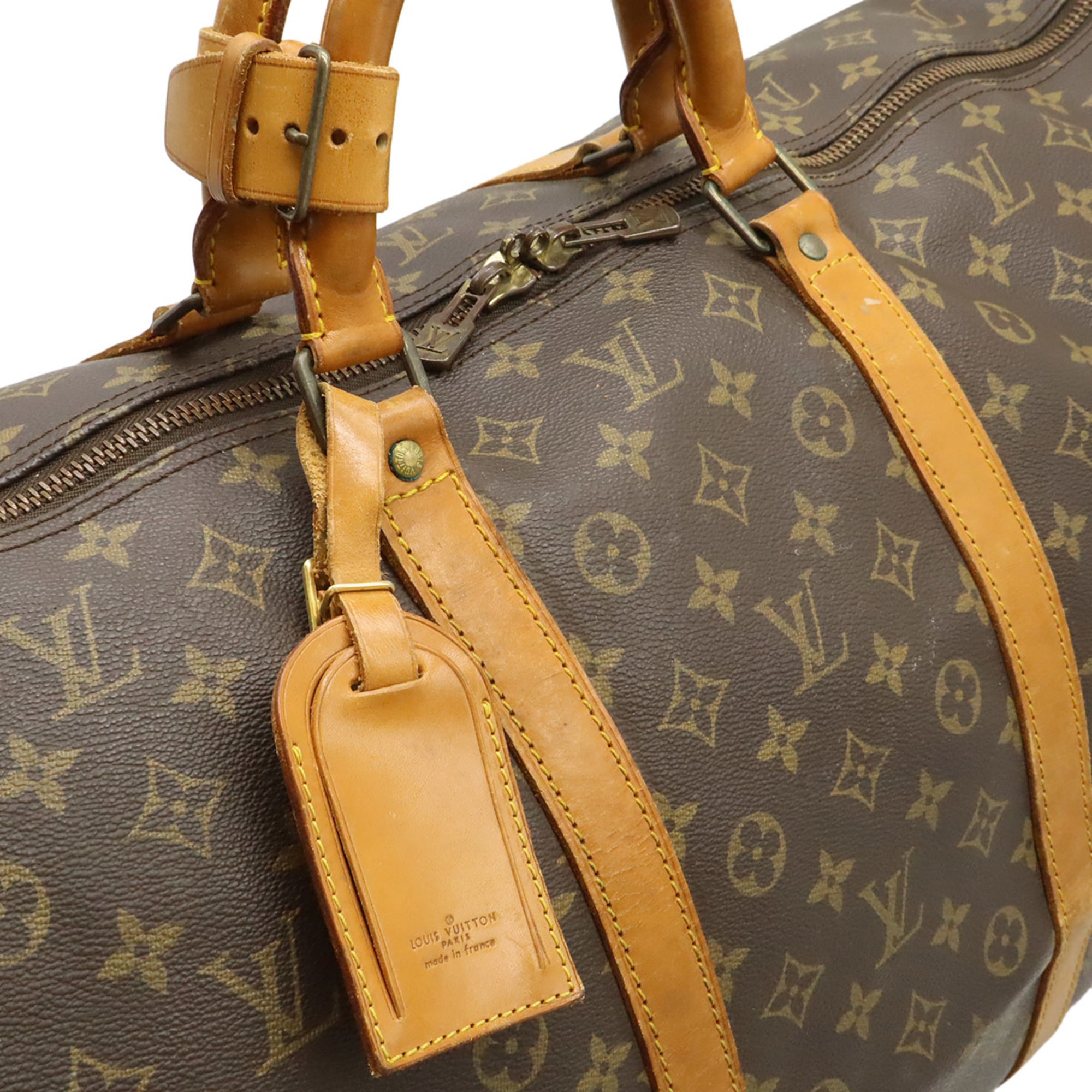 Louis Vuitton Brown Monogram Boston Bag Shoulder Bag (Pre-Owned)