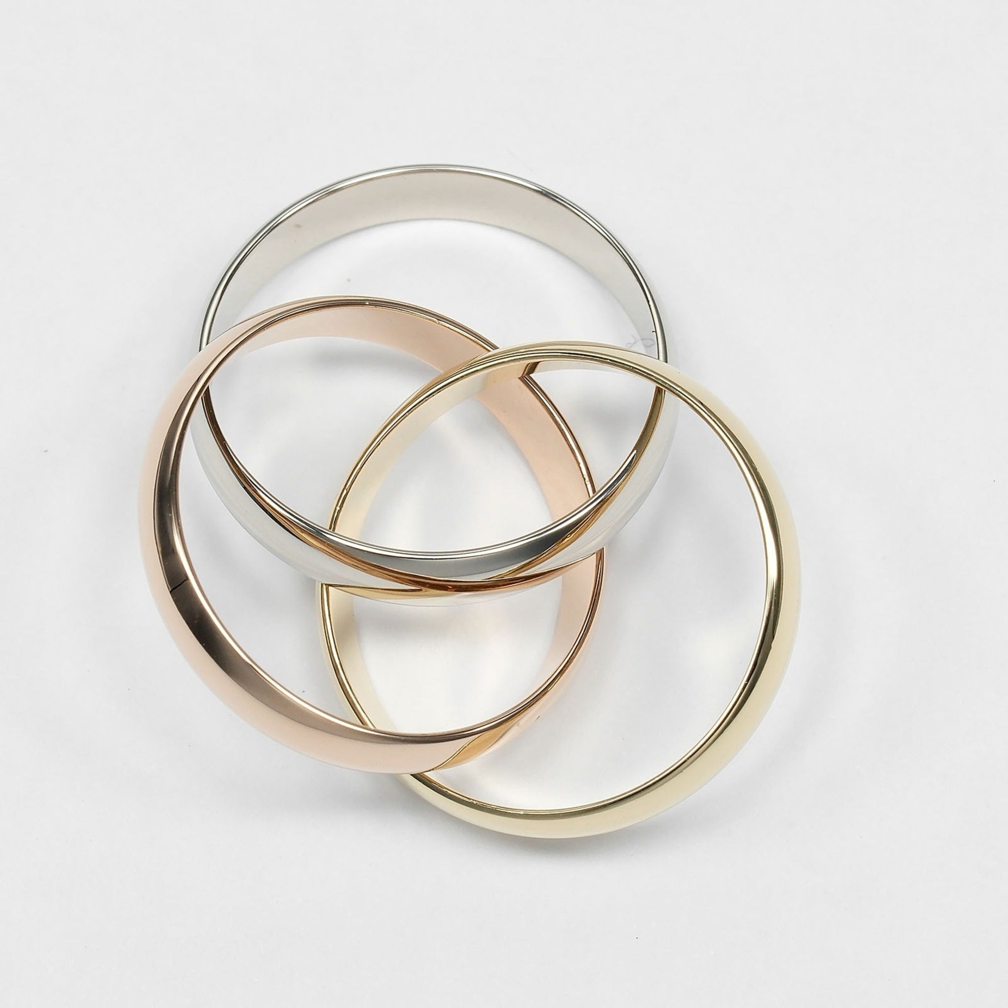 Cartier Yellow Gold (18K) Pink Gold (18K) White Gold (18K) Band Ring (Pre-Owned)