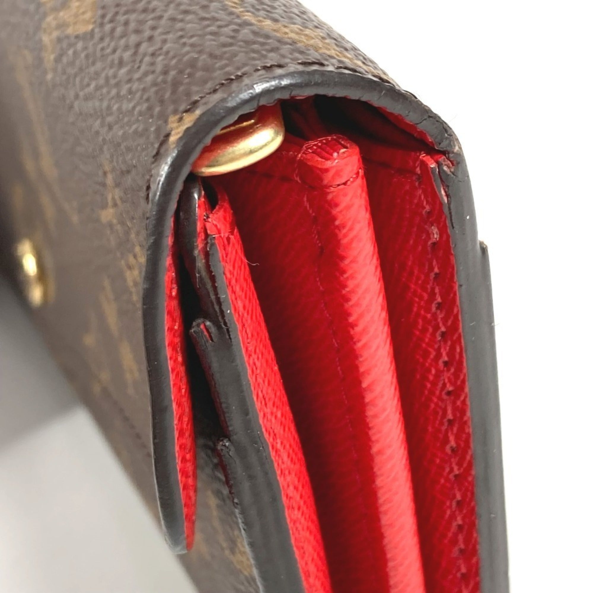Louis Vuitton Brown Coquelicots Galle Monogram Monogram Long Wallet (Bi-Fold) (Pre-Owned)