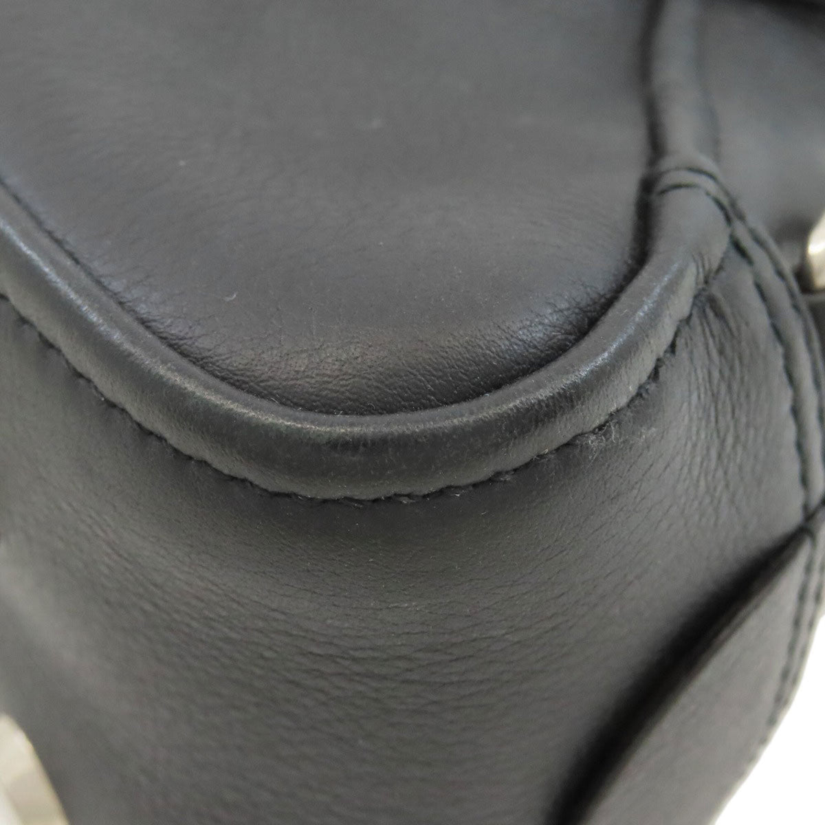 Balenciaga Black Leather Handbag (Pre-Owned)