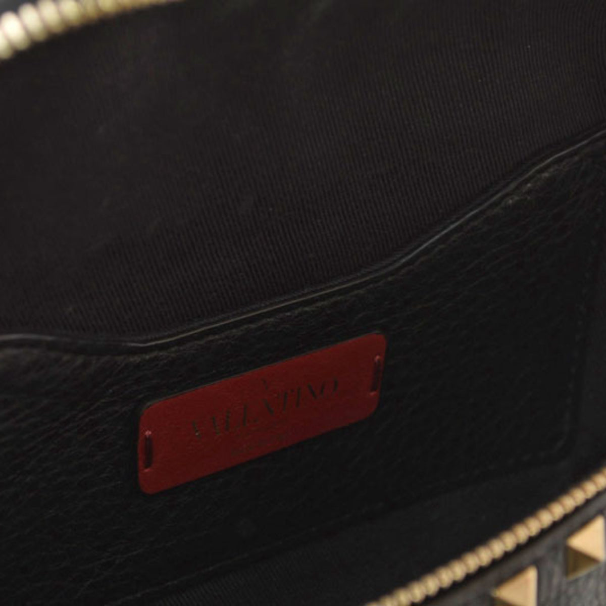 Valentino Black Leather Sling Bag (Pre-Owned)