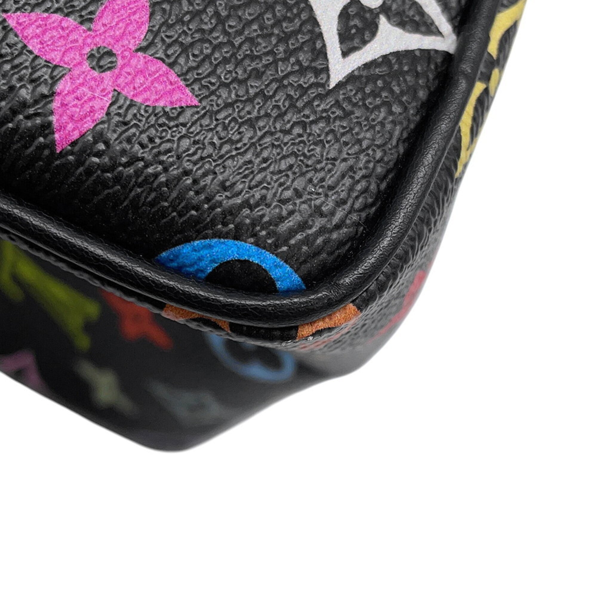 Louis Vuitton Multi-Color Noir Monogram Multicolore Handbag (Pre-Owned)