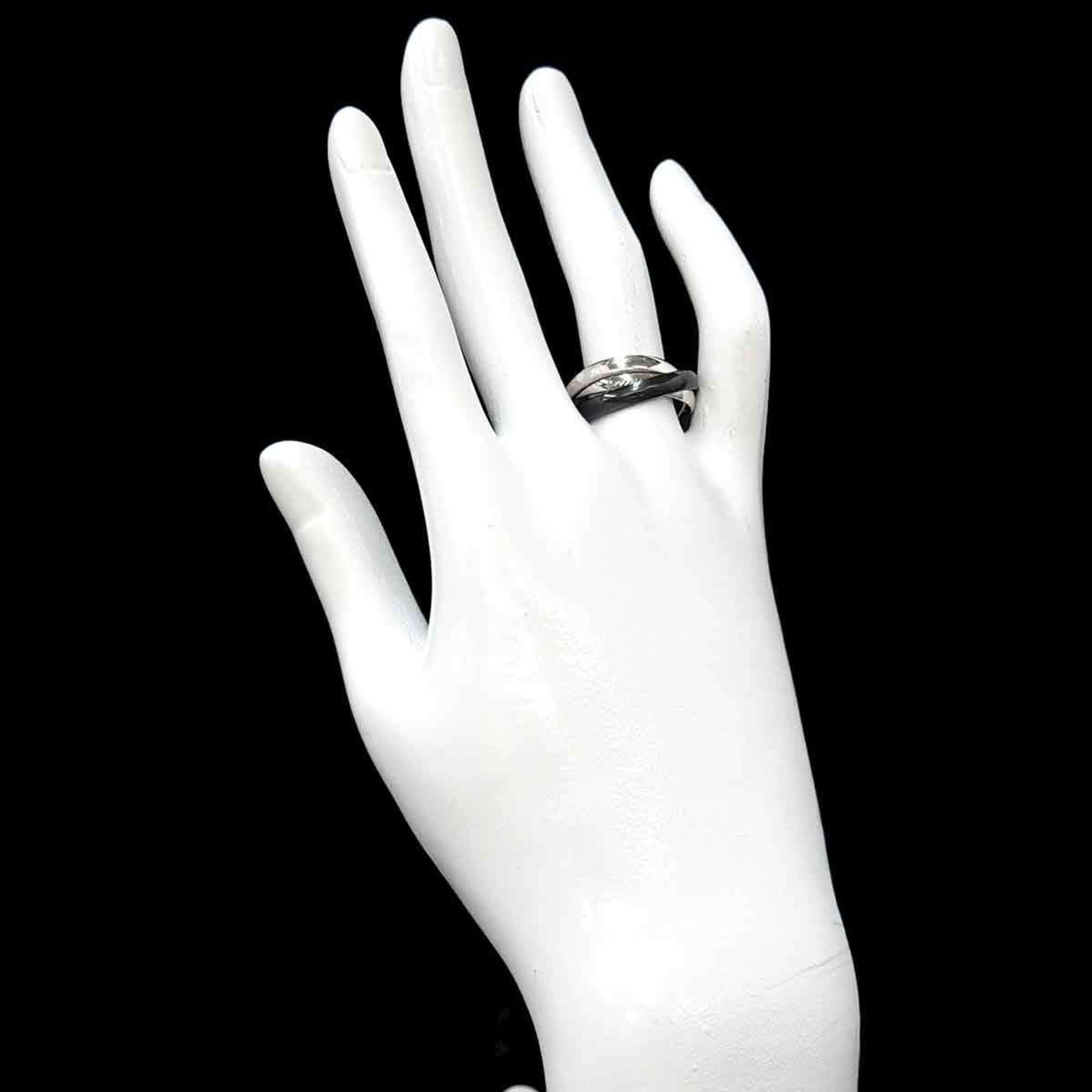 Cartier White Gold (18K) Ceramic Band Ring (Pre-Owned)