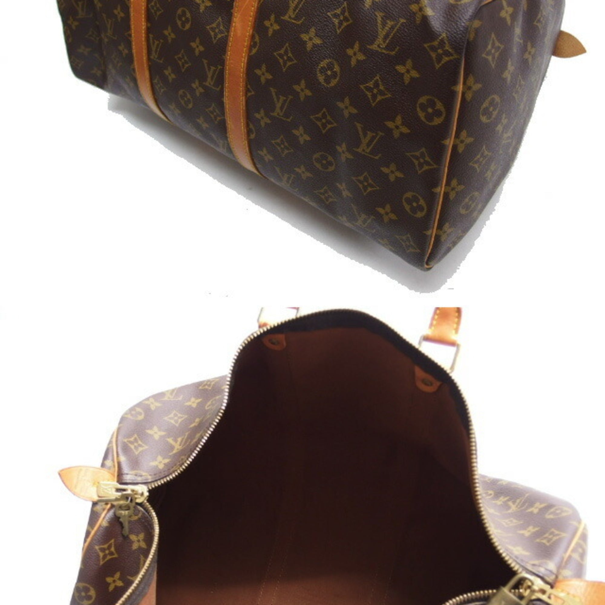 Louis Vuitton Monogram Gold Monogram Boston Bag (Pre-Owned)