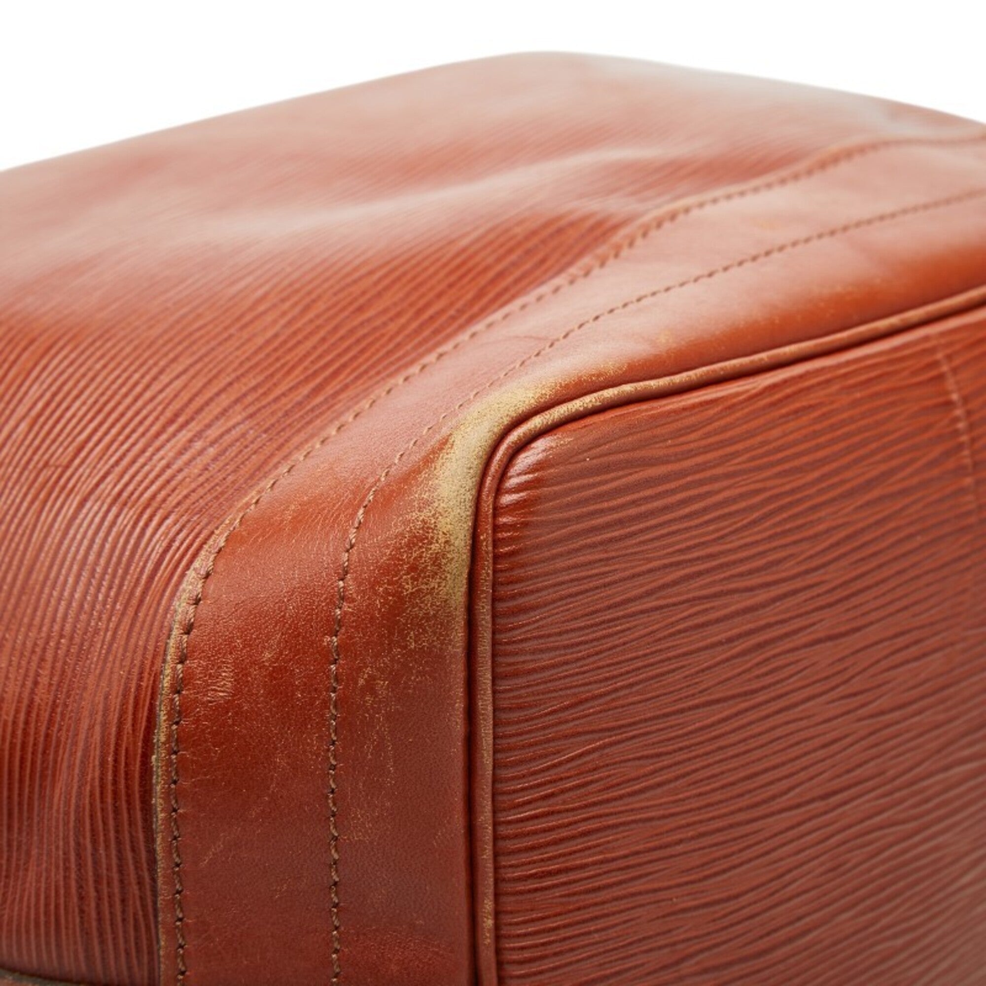 Louis Vuitton Epi Brown Leather Shoulder Bag (Pre-Owned)