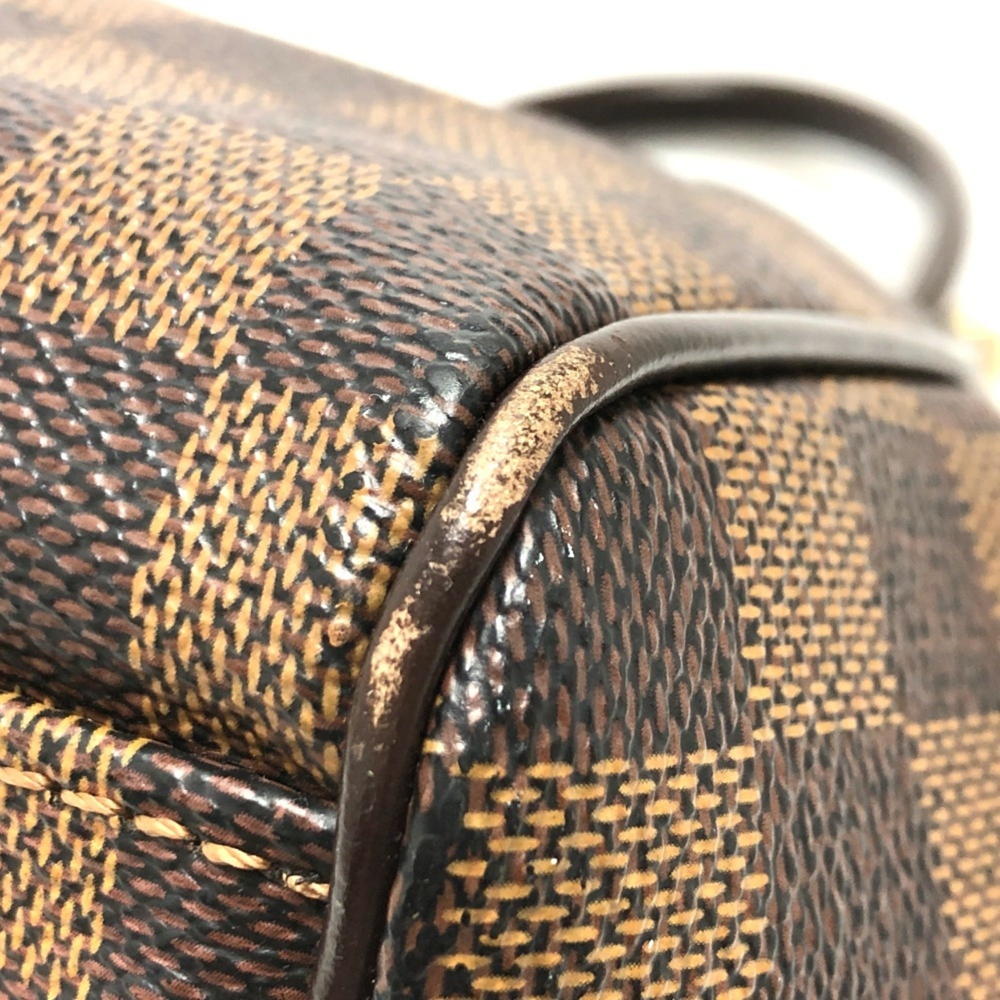 Louis Vuitton Damier Brown Damier Canvas Galle Damier Canvas Handbag (Pre-Owned)