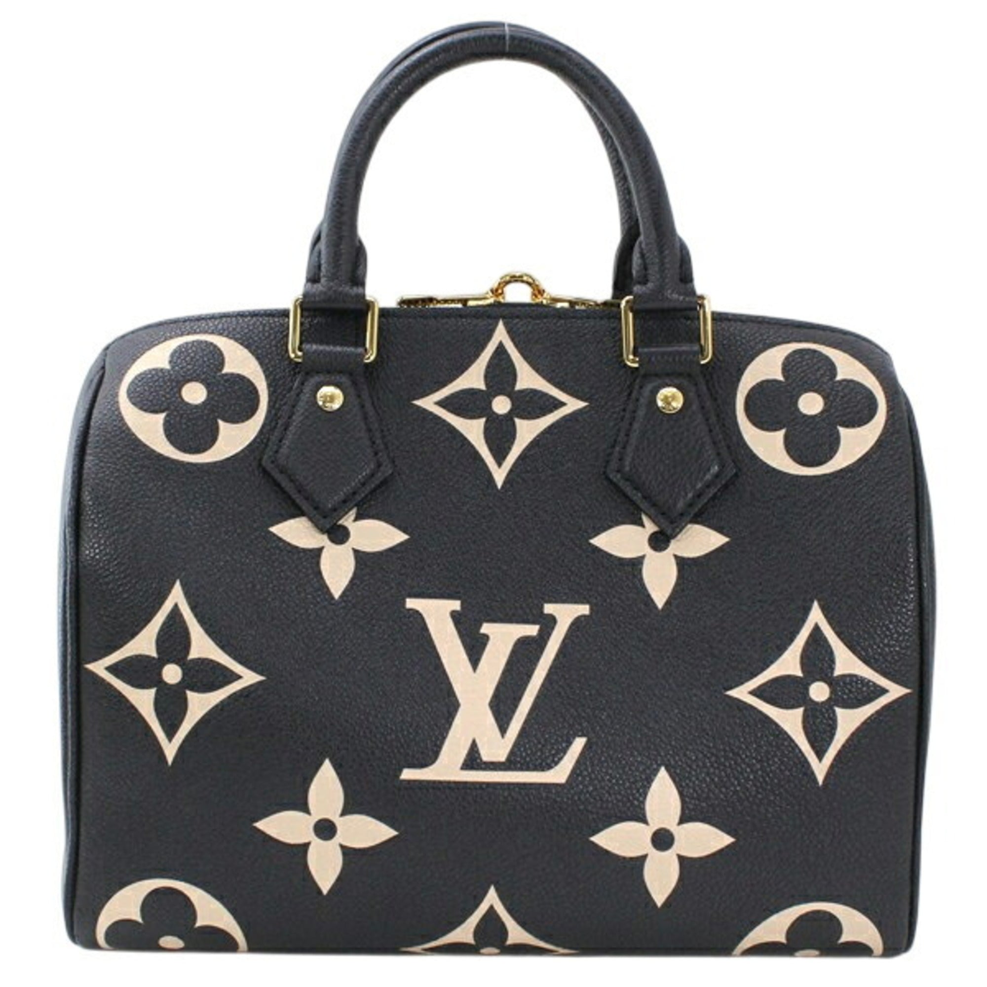 Louis Vuitton Black Monogram Empreinte Handbag Shoulder Bag (Pre-Owned)