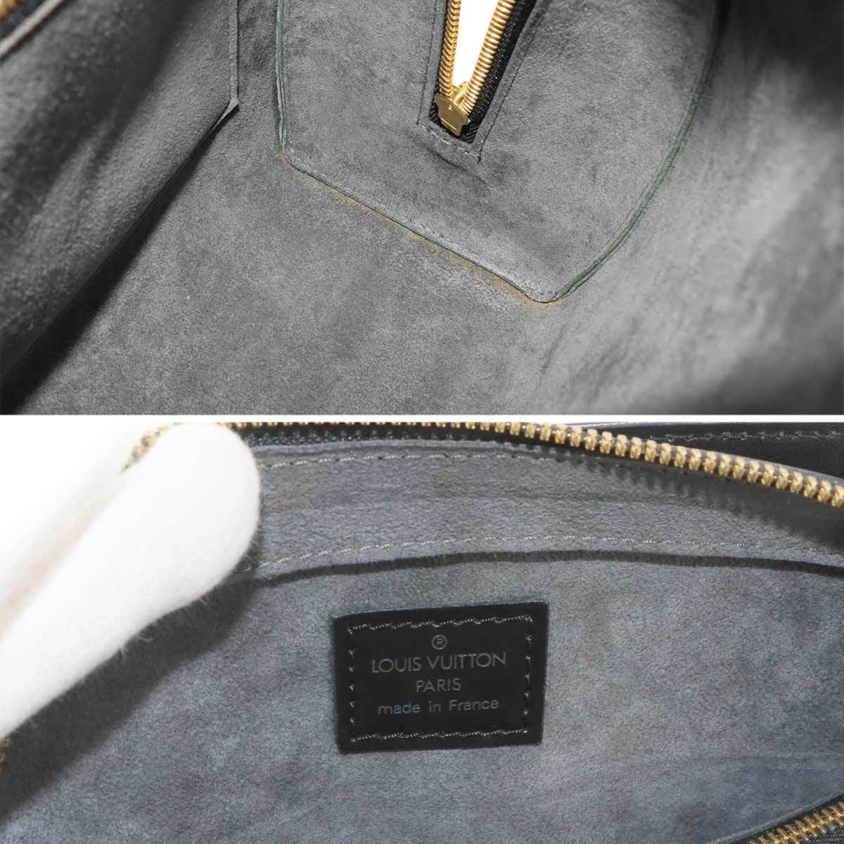 Louis Vuitton Noir Epi Leather Handbag (Pre-Owned)