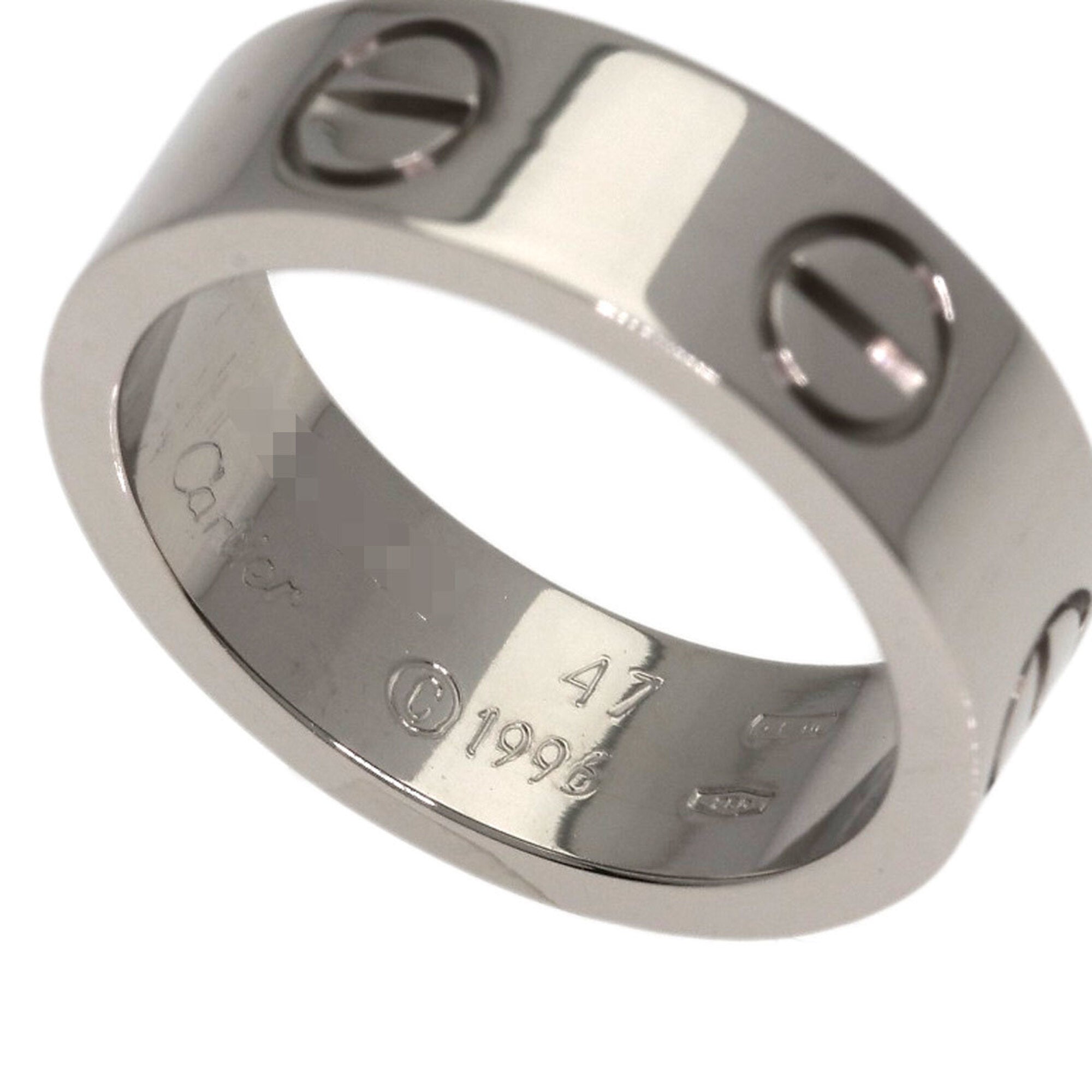 Cartier White Gold (18K) Band Ring (Pre-Owned)